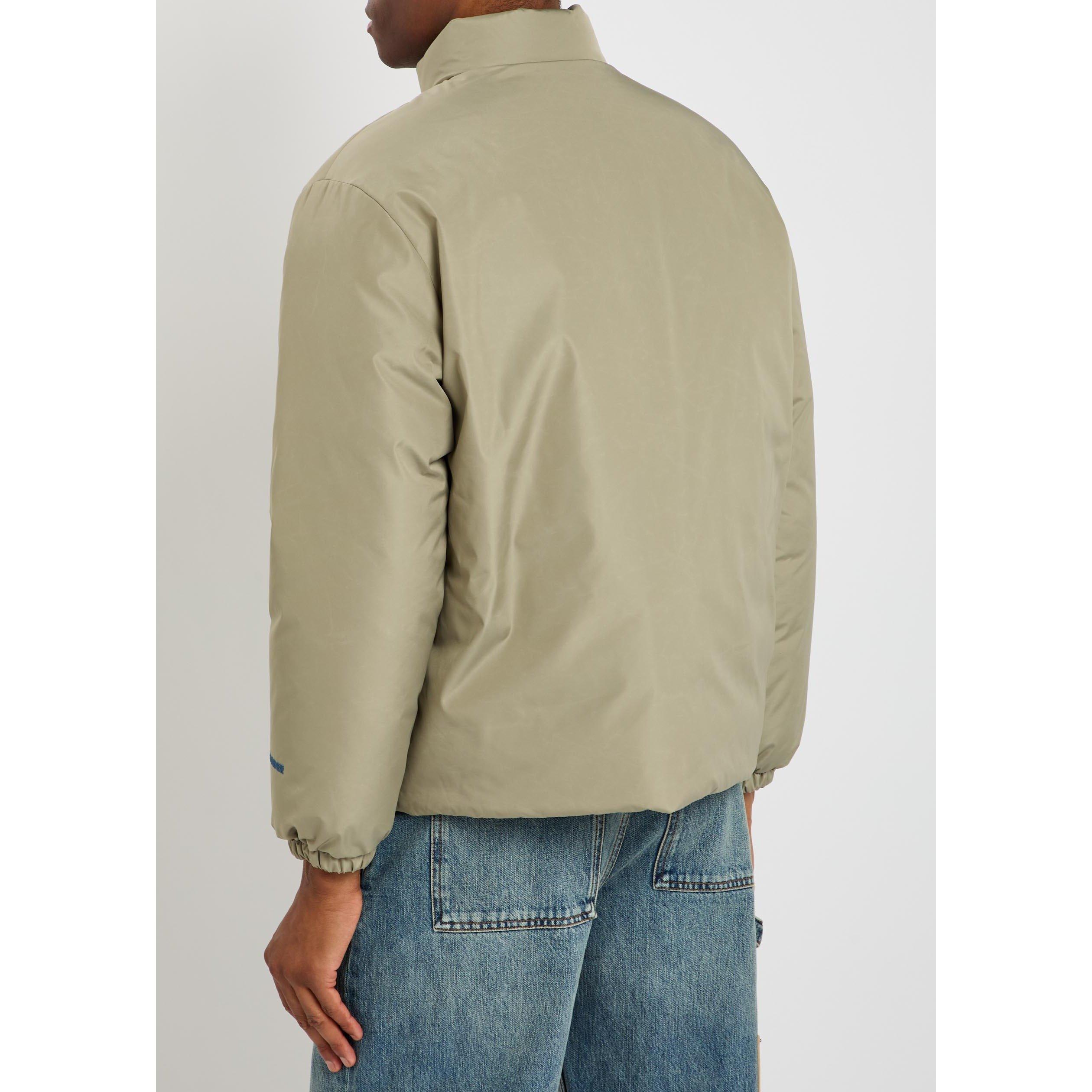 BEIGE - Jil Sander - JIL DOWN BLOUSON 22 W LOGO - 3