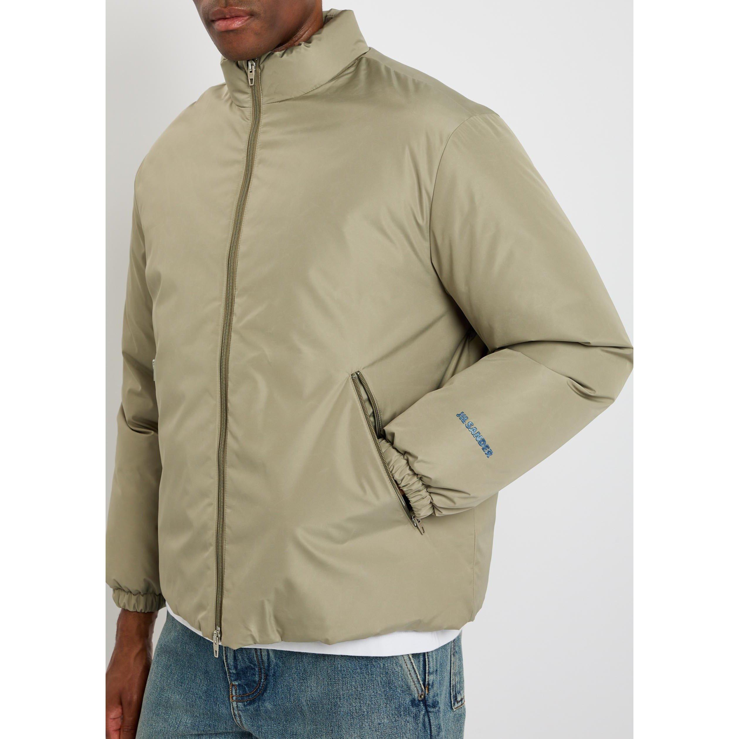 BEIGE - Jil Sander - JIL DOWN BLOUSON 22 W LOGO - 4
