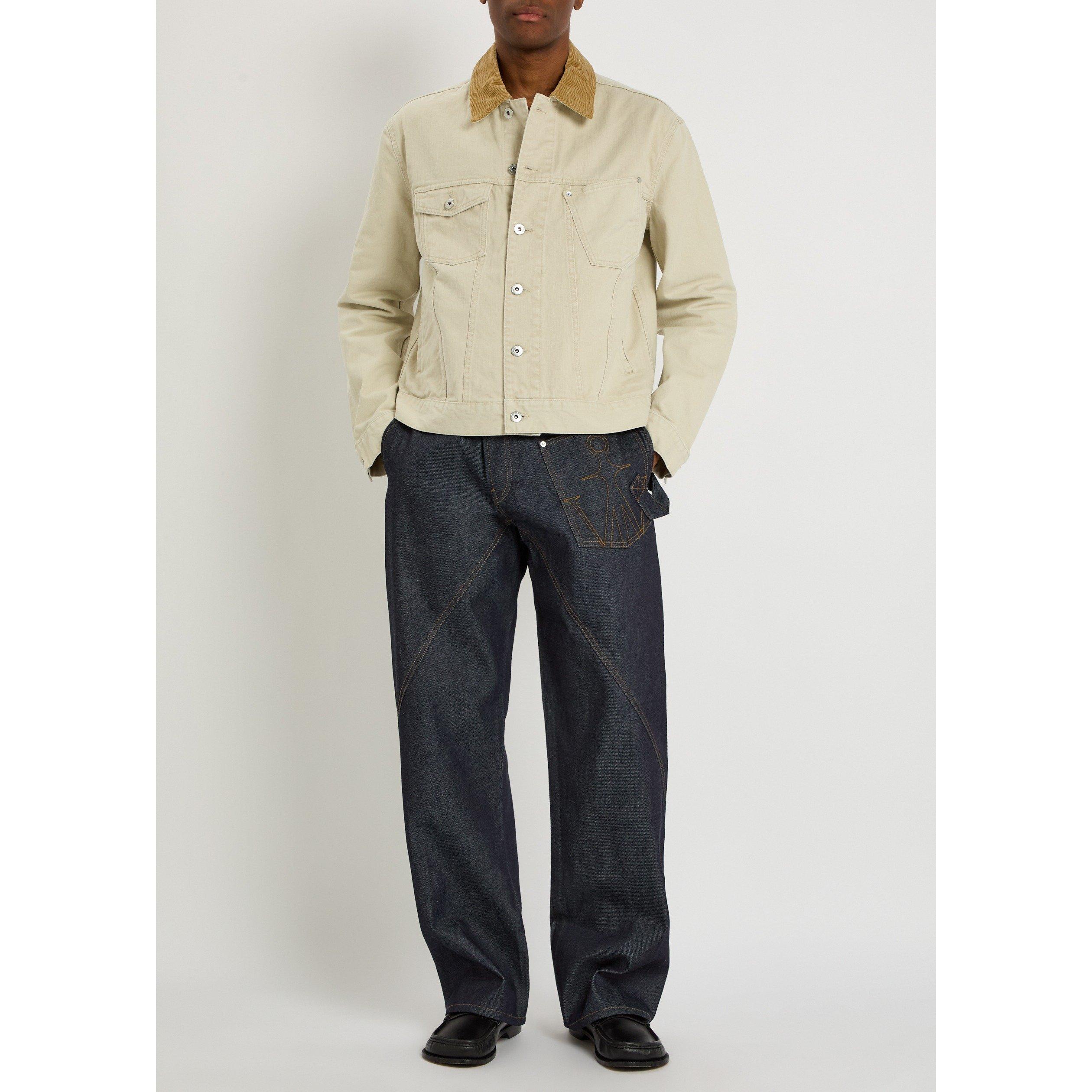 ECRU - JW Anderson - JWA CORDUROY COLLAR JACKET - 5