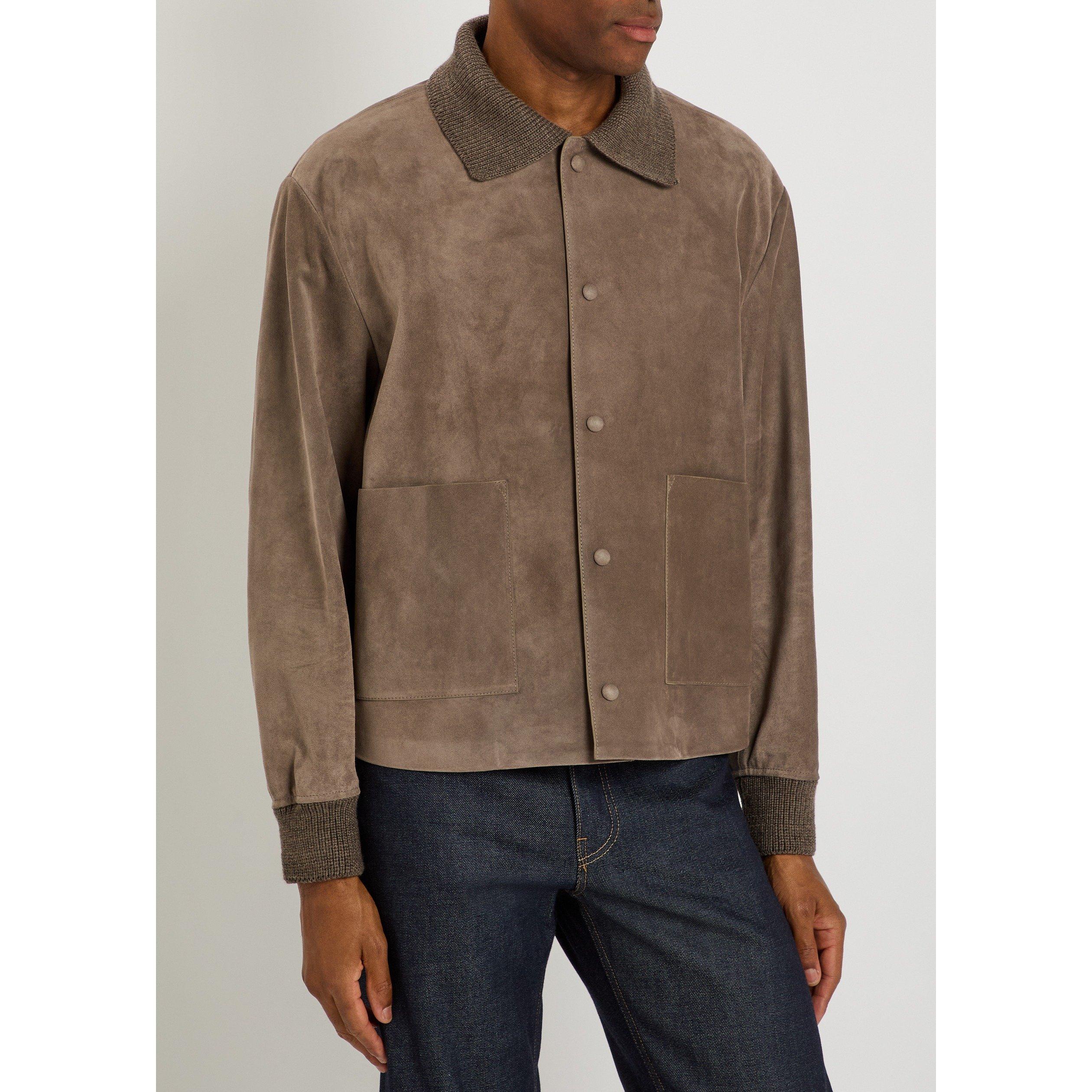 BROWN LIGHT - JW Anderson - Men's Leather Jacket - 2