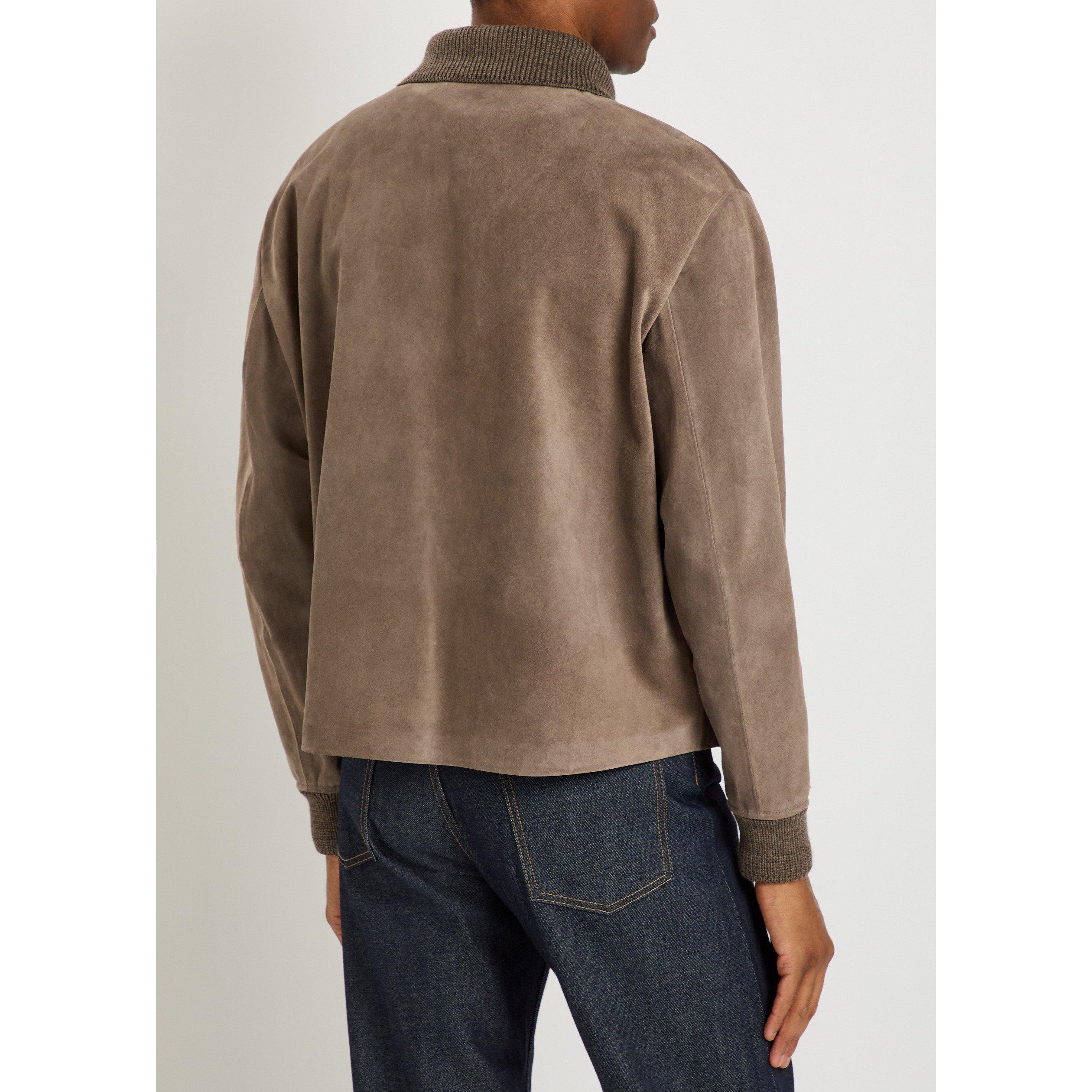 BROWN LIGHT - JW Anderson - Men's Leather Jacket - 3