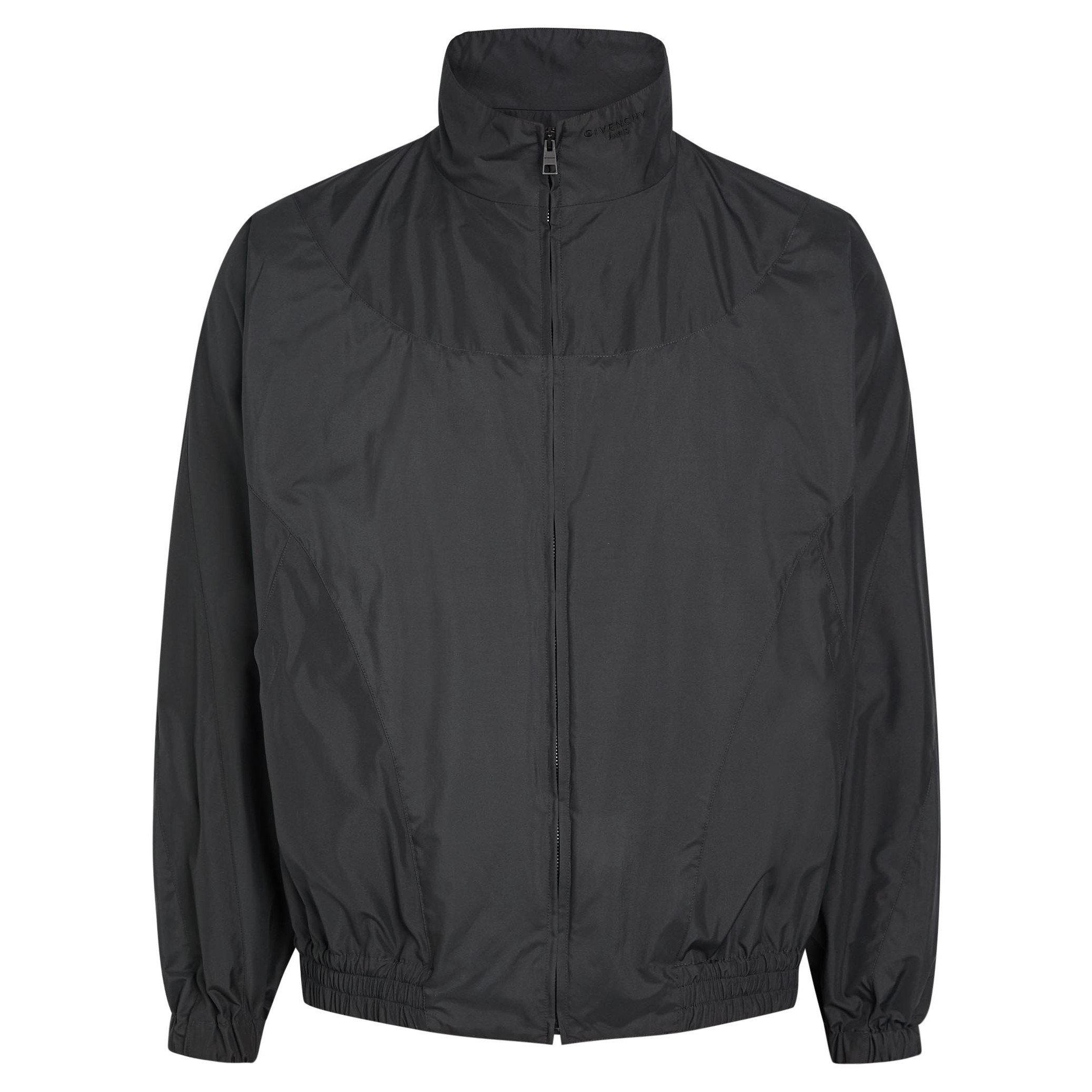 BLACK - GIVENCHY - GIV MIX MAT CUT OUT BLOUSON - 1