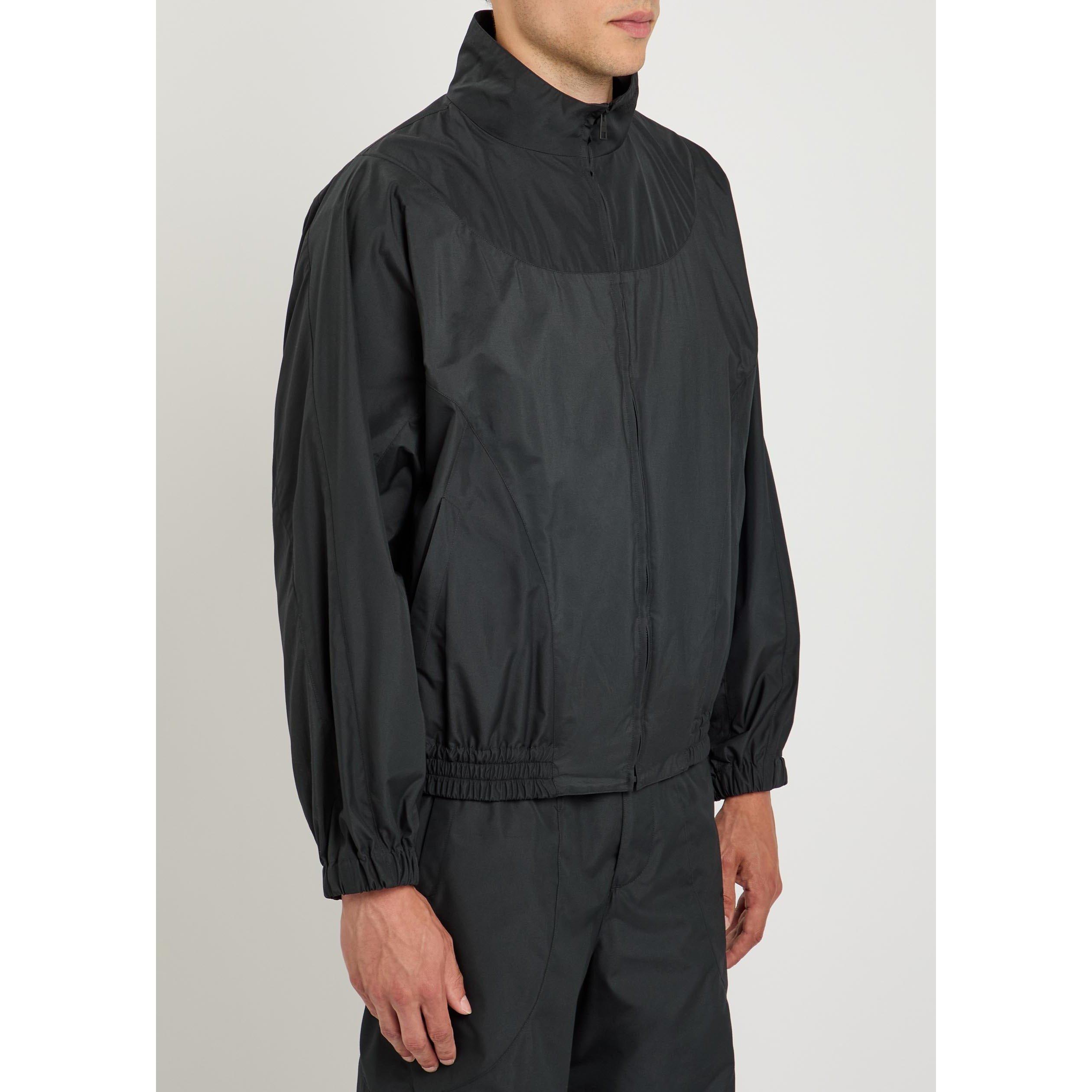 BLACK - GIVENCHY - GIV MIX MAT CUT OUT BLOUSON - 2