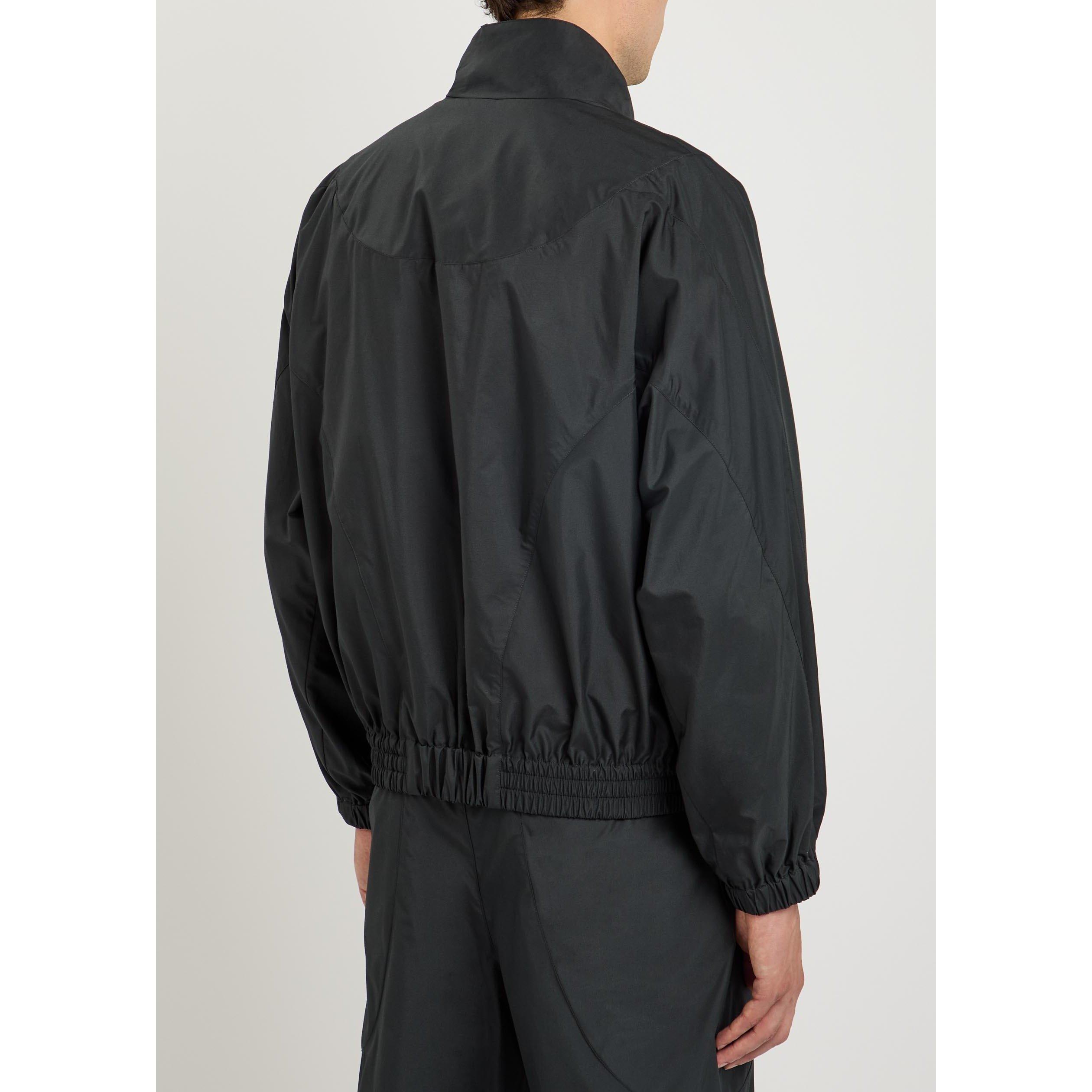 BLACK - GIVENCHY - GIV MIX MAT CUT OUT BLOUSON - 3