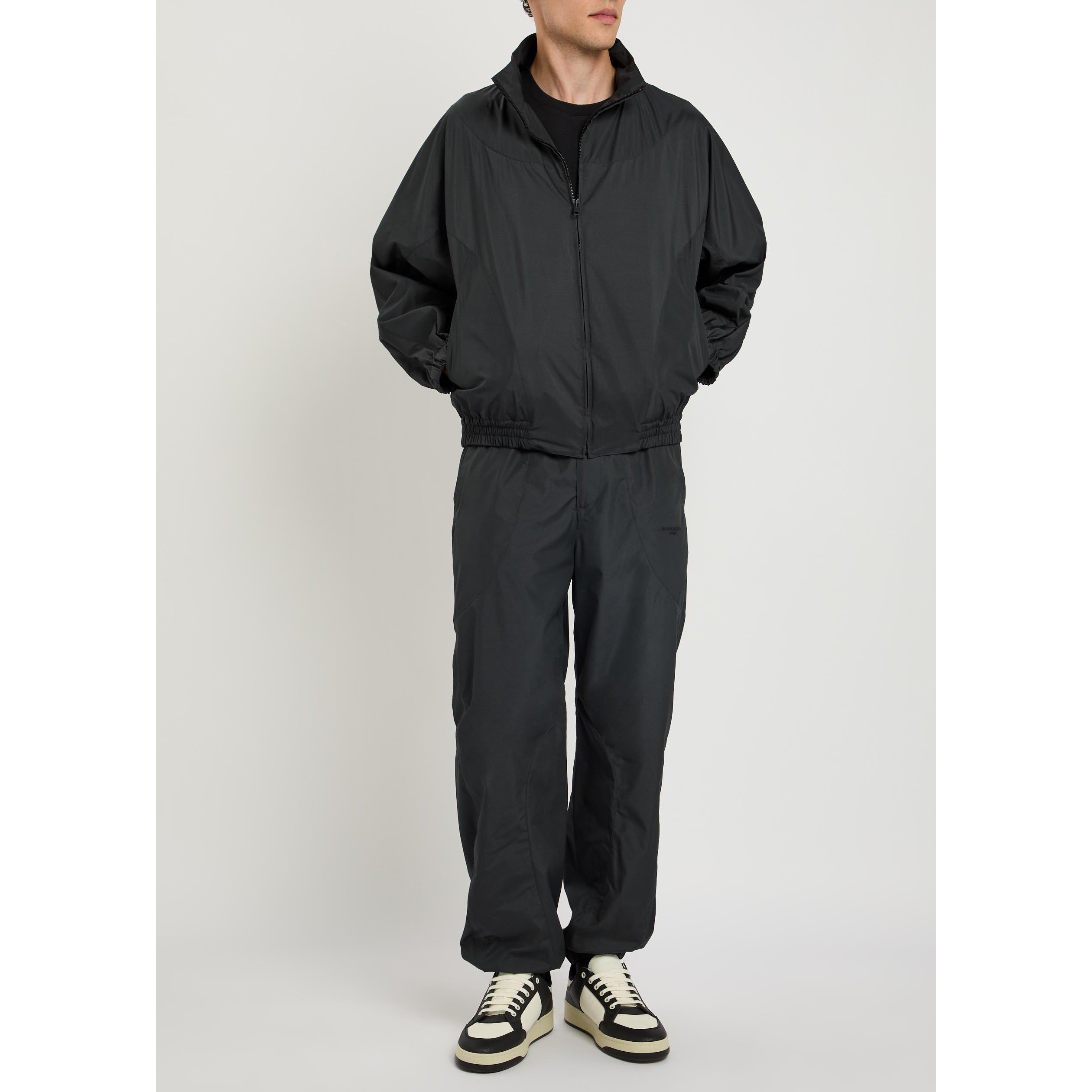 BLACK - GIVENCHY - GIV MIX MAT CUT OUT BLOUSON - 5