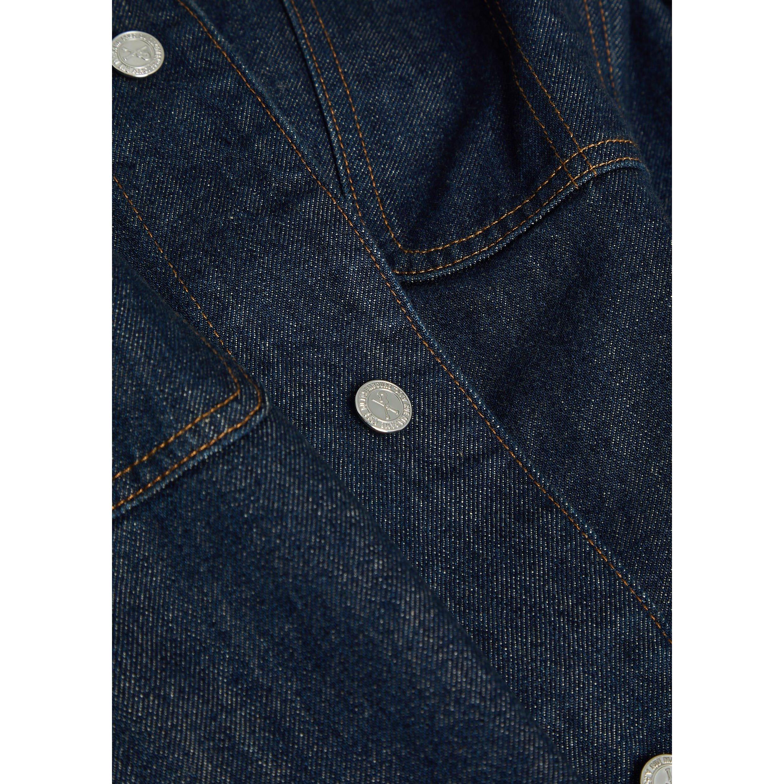 INDIGO - APC - Men's Field Cotton Relaxed-Fit Denim Jacket - 4