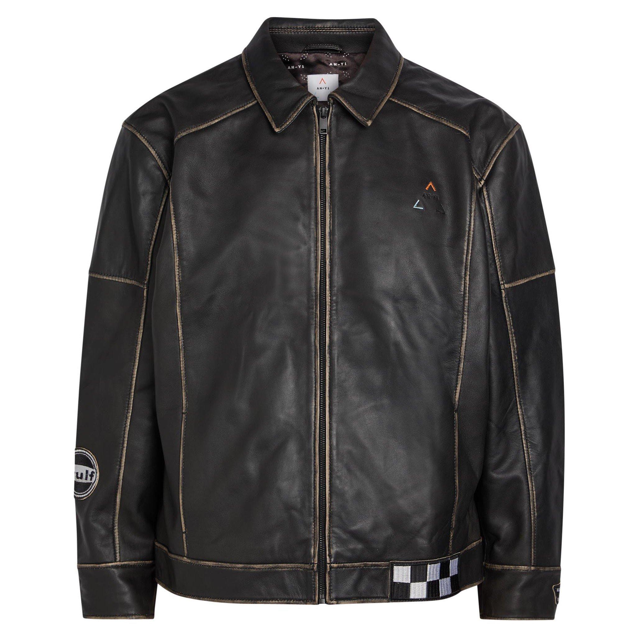 AN Y2 ANY1 TRACK LEATHER JKT