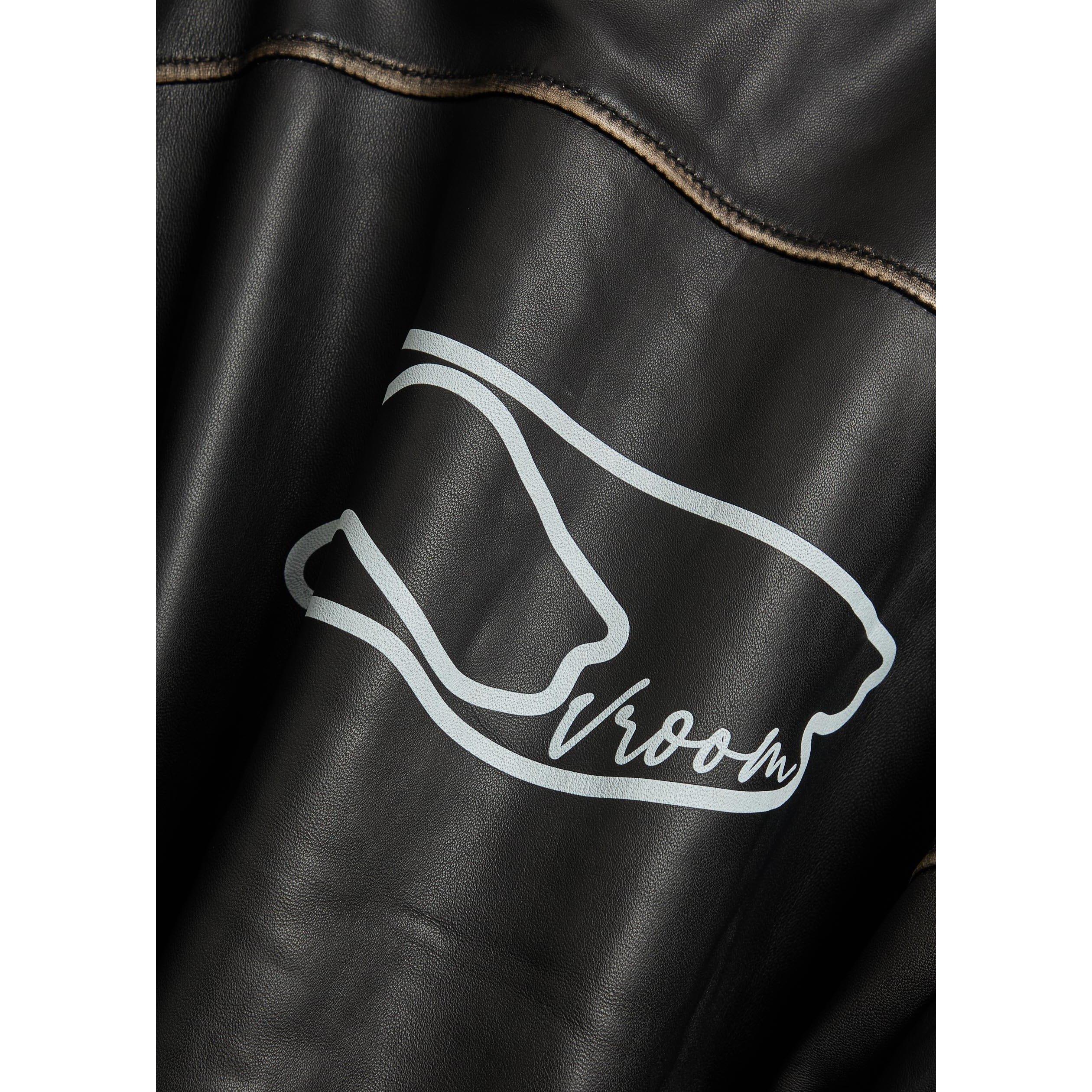 BLACK - AN Y2 - ANY1 TRACK LEATHER JKT - 4