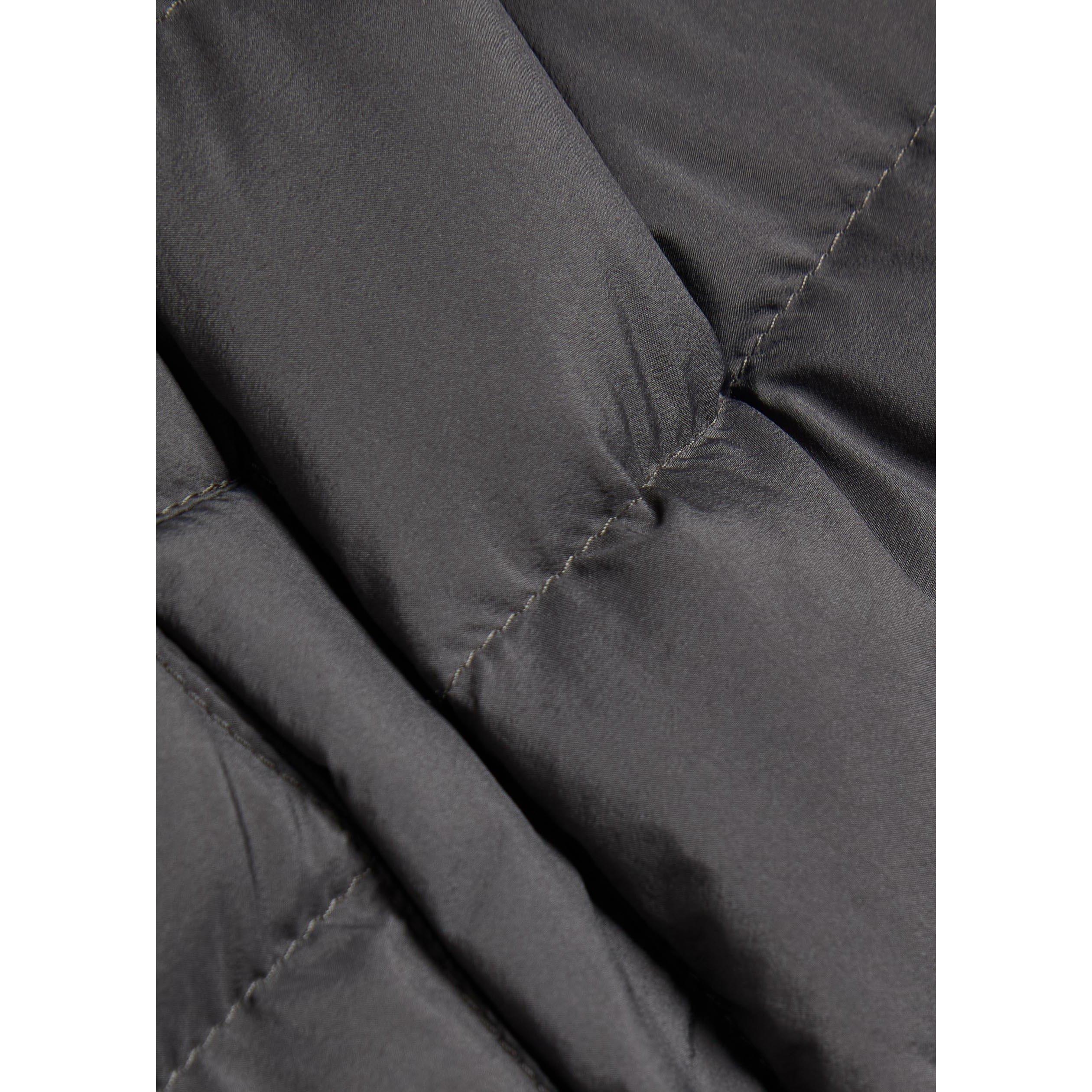 GREY - Herno - Men's Two-Way Zip Down Jacket - 4
