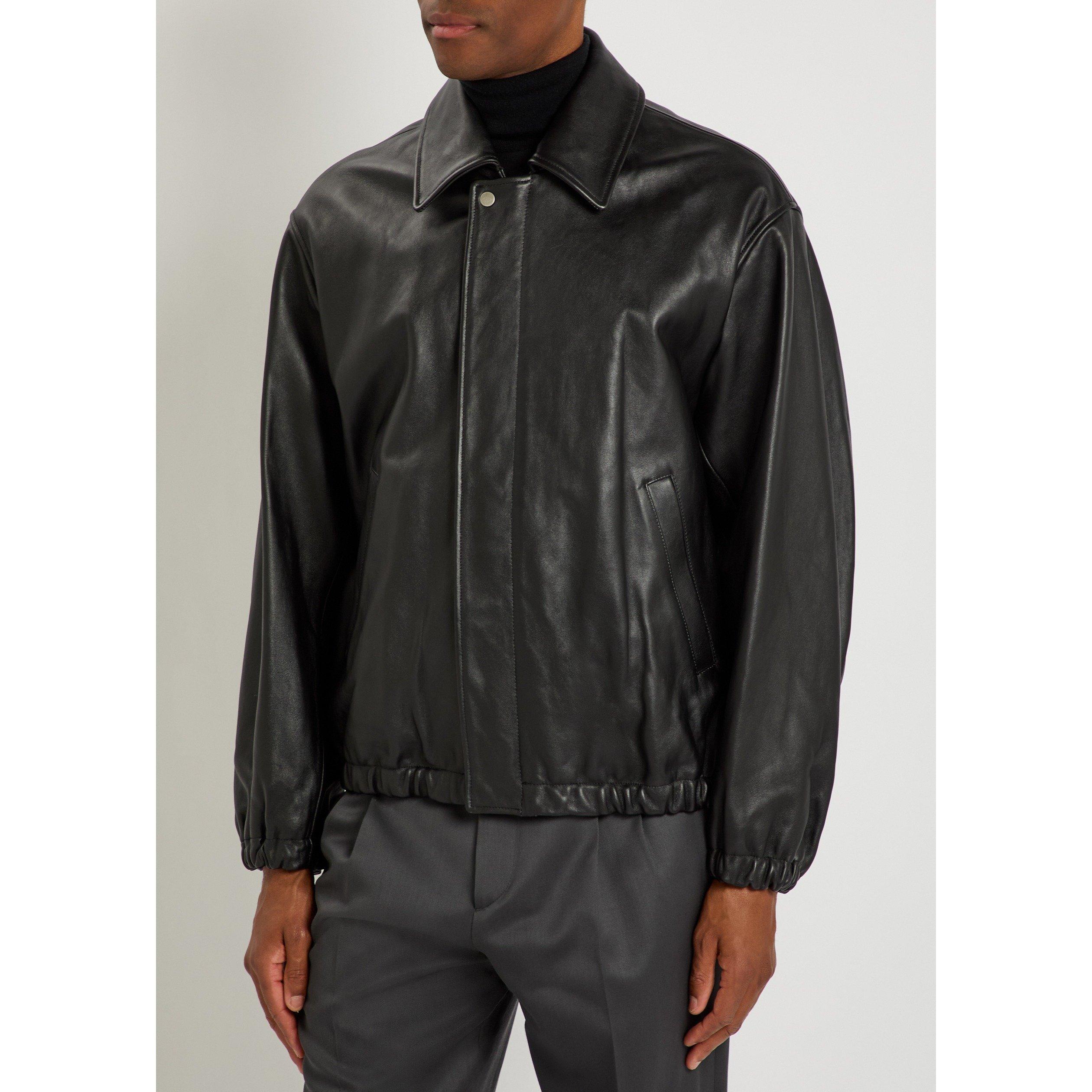 BLACK - SSSTEIN - SSSTEIN SHEEP LEATHER ZIP SHOR - 2