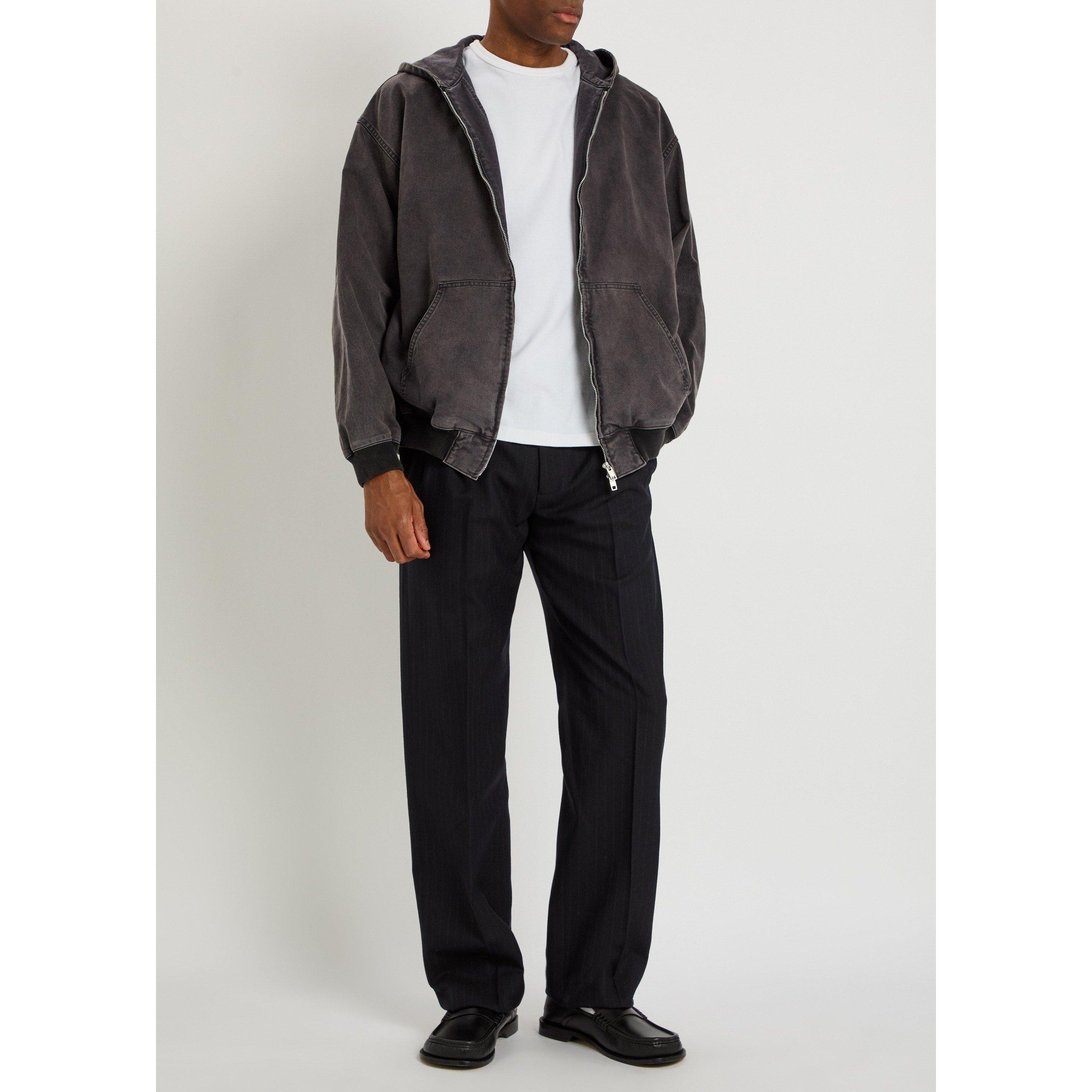 BLACK - SSSTEIN - SSSTEIN SULFUR DYED OXFORD VIN - 5