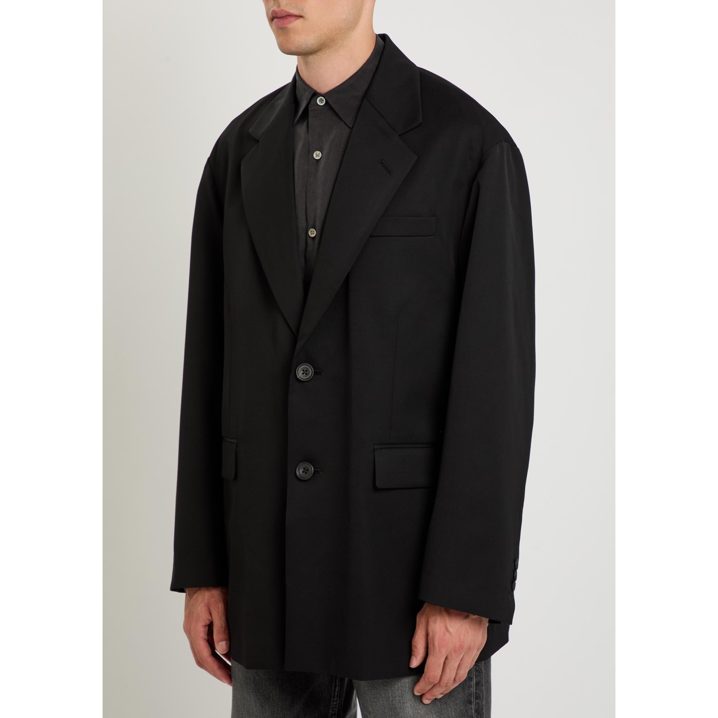 BLACK - SSSTEIN - SSSTEIN OVERSIZED SINGLE BREAS - 2