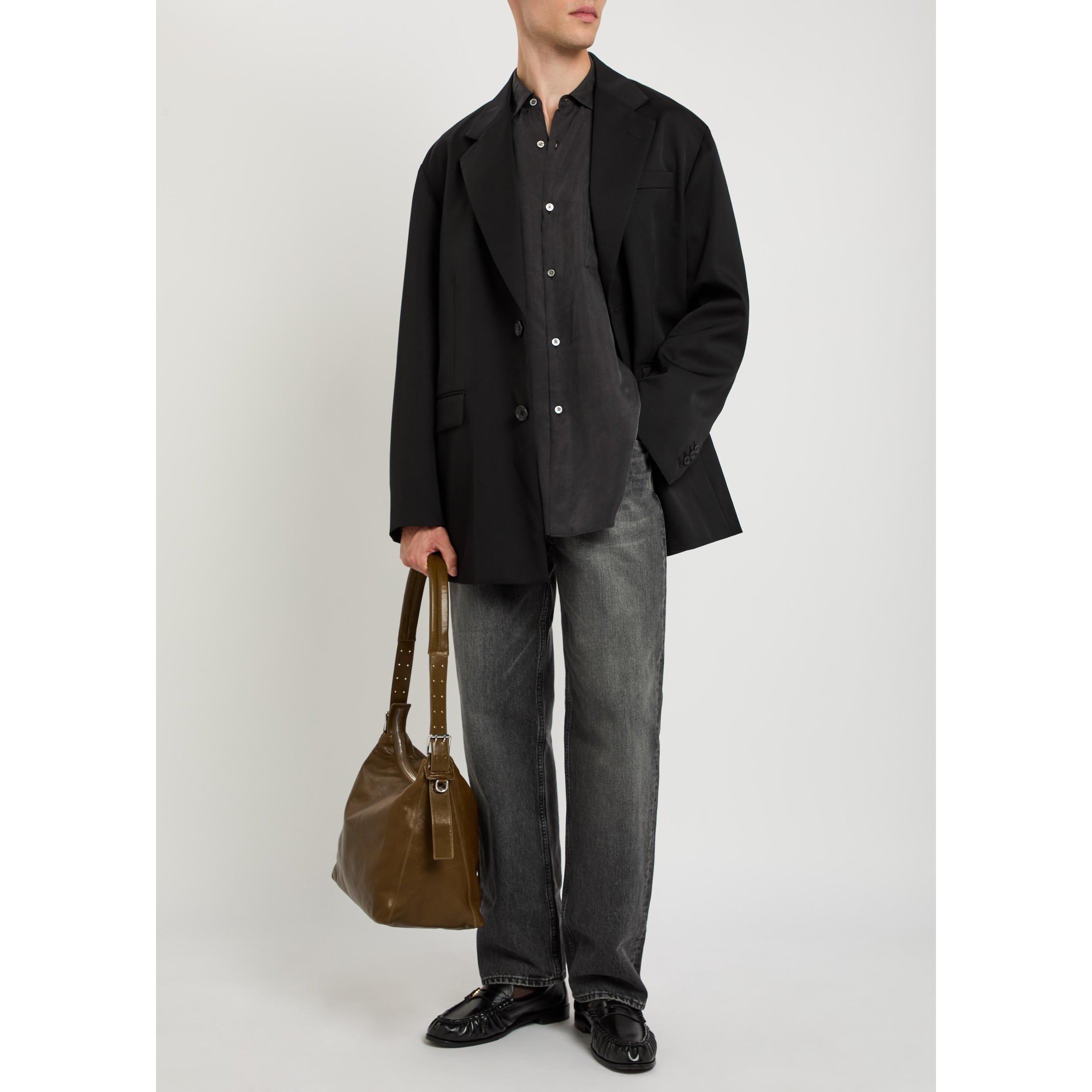 BLACK - SSSTEIN - SSSTEIN OVERSIZED SINGLE BREAS - 5