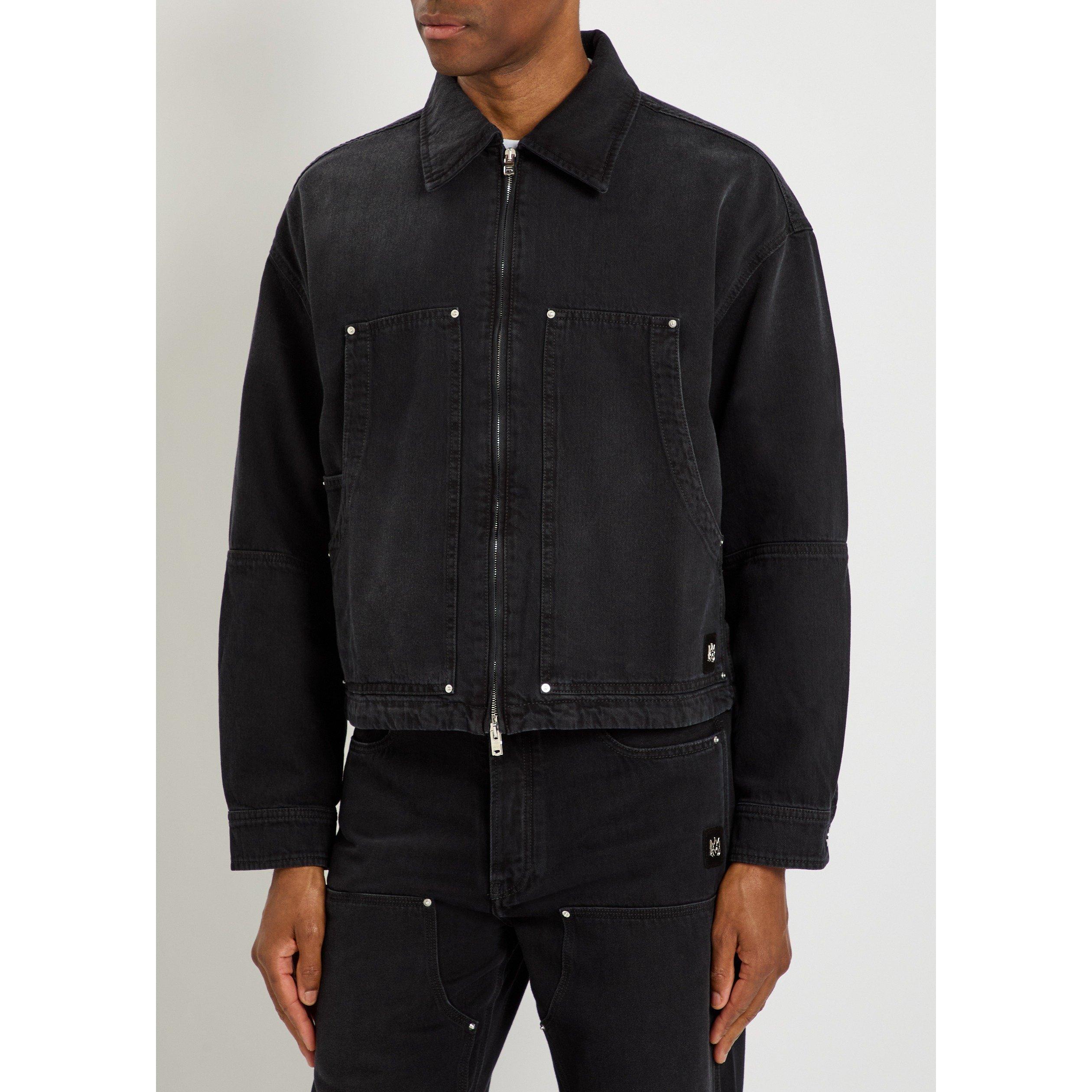 BLACK - Amiri - AMIRI DENIM WORK JACKET - 2