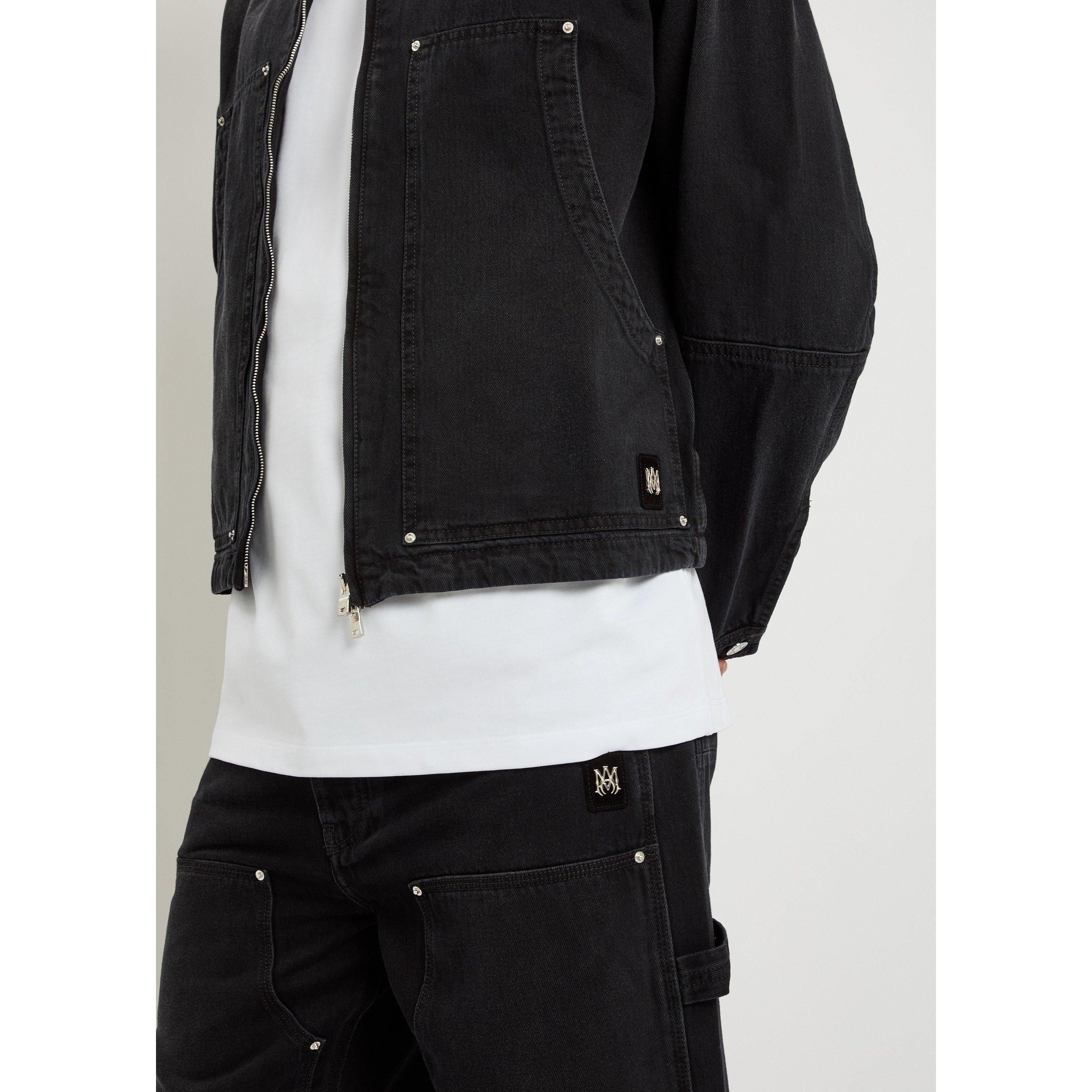 BLACK - Amiri - AMIRI DENIM WORK JACKET - 4