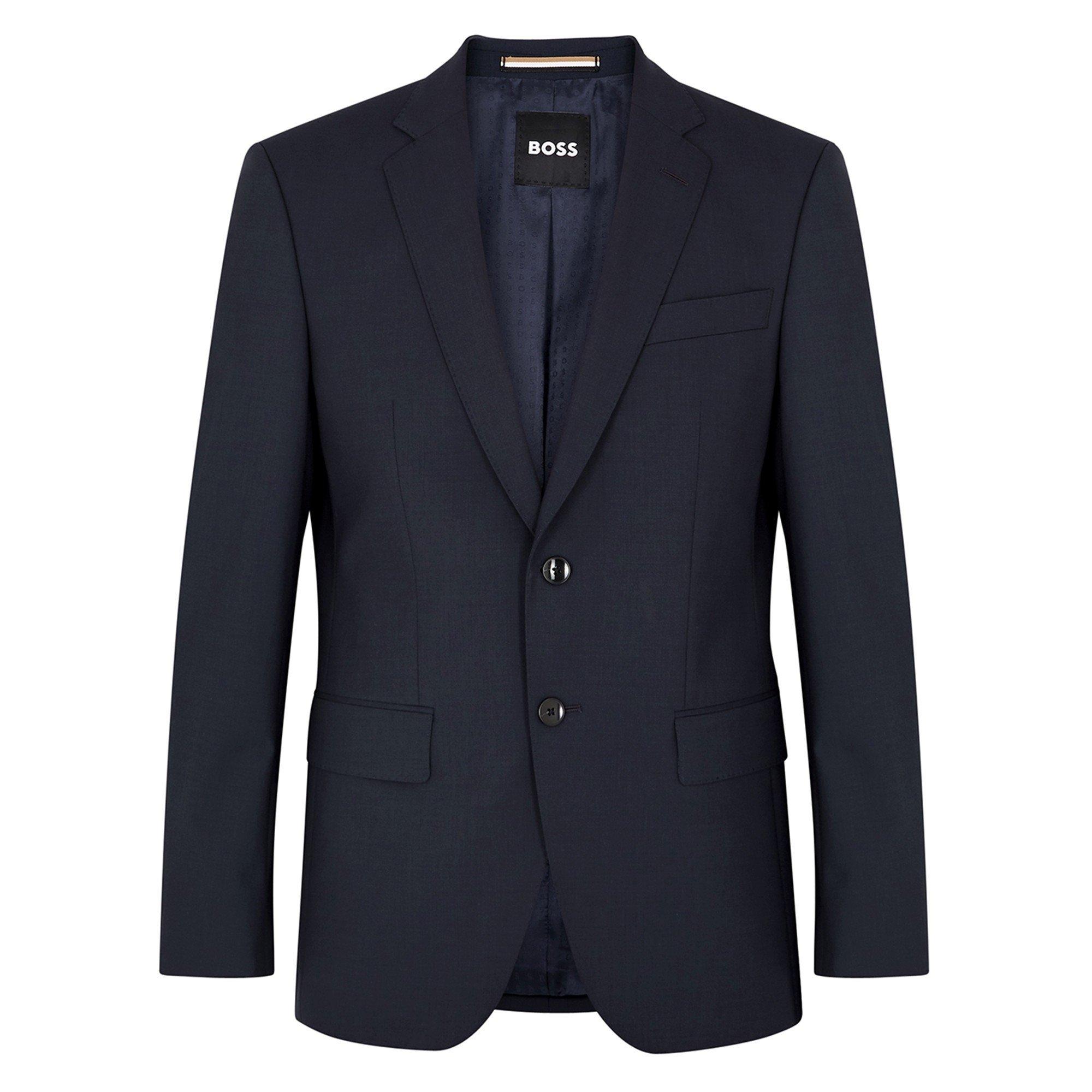 NAVY - Boss - BOSS SPORTS JKT REG WL STRTCH - 1