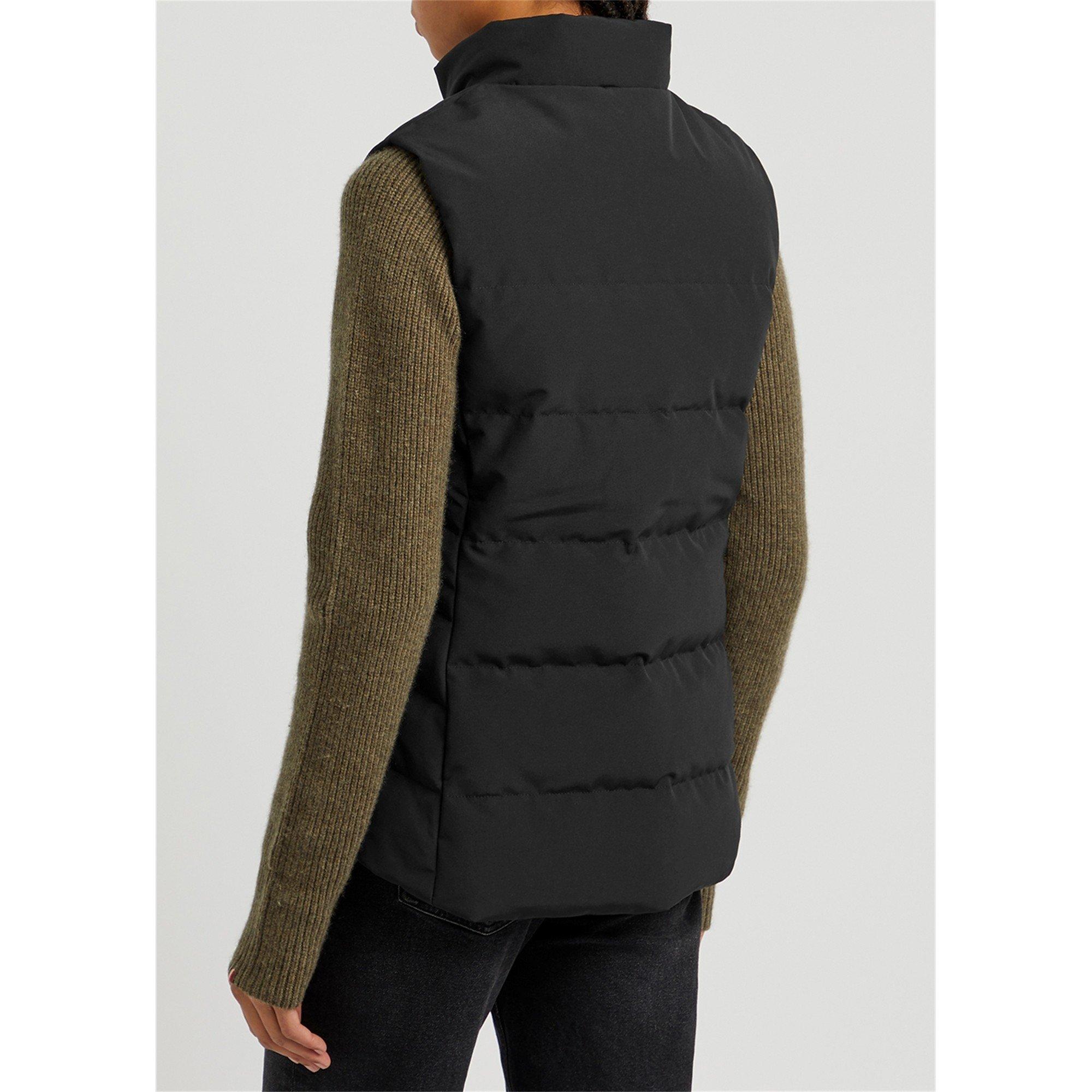 BLACK - Canada Goose - Women's Freestyle Arctic Tech Slim-Fit Gilet - 3
