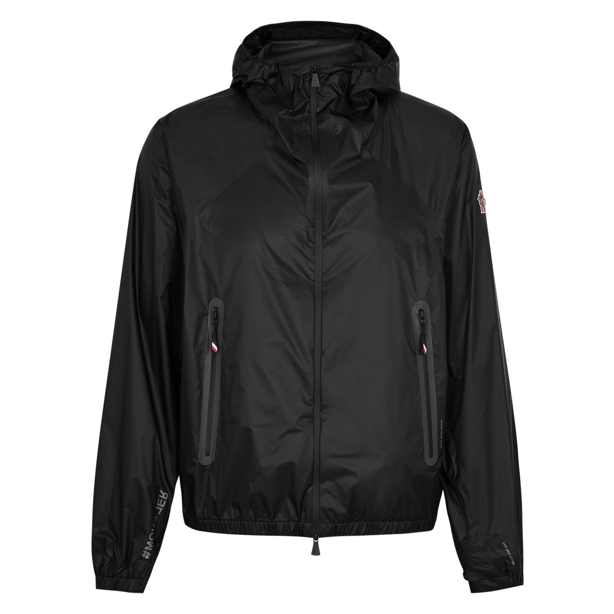 BLACK - Moncler Grenoble - Men's Leiten Hooded Windbreaker - 1