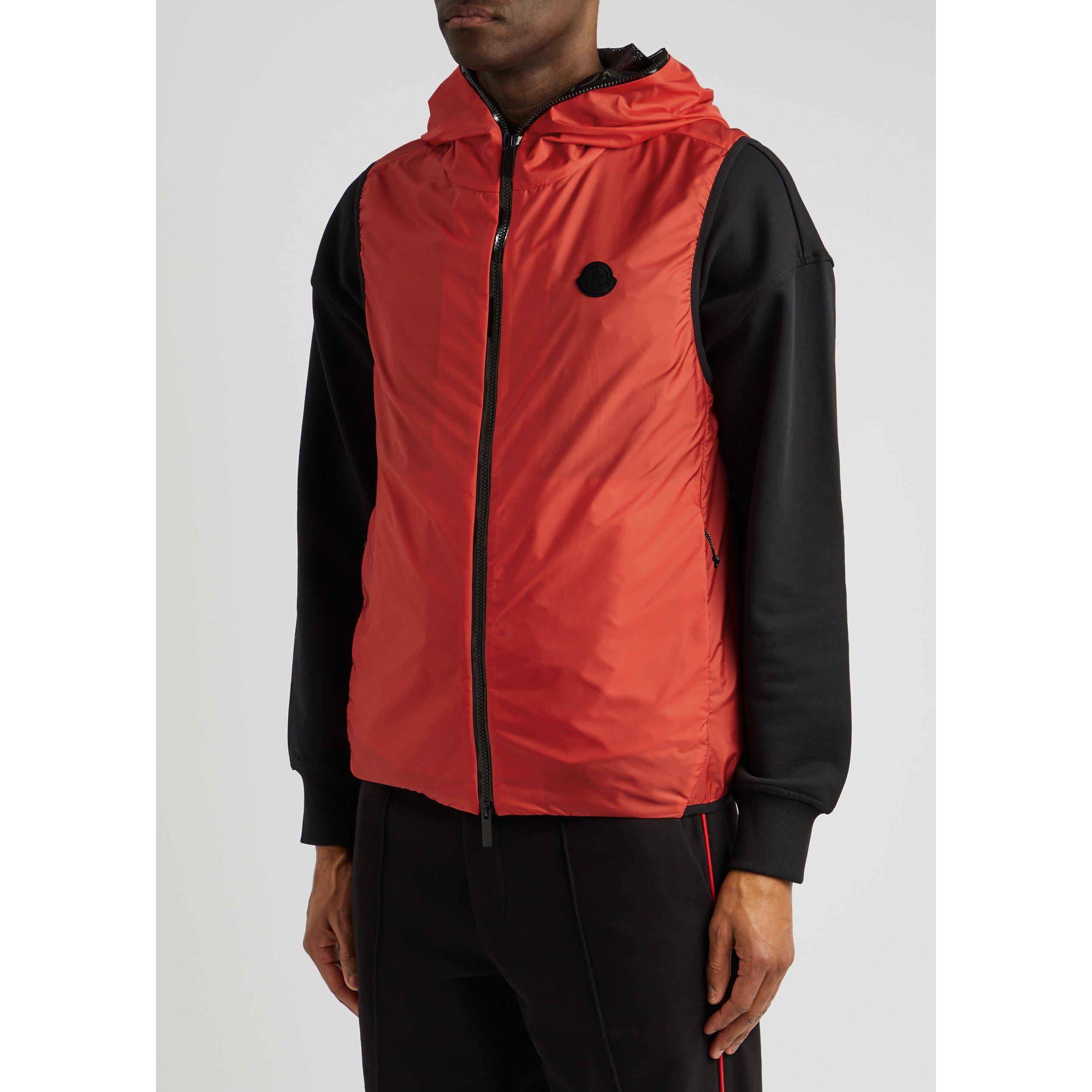 RED - Moncler - MONC CP GILET HD LGO - 2