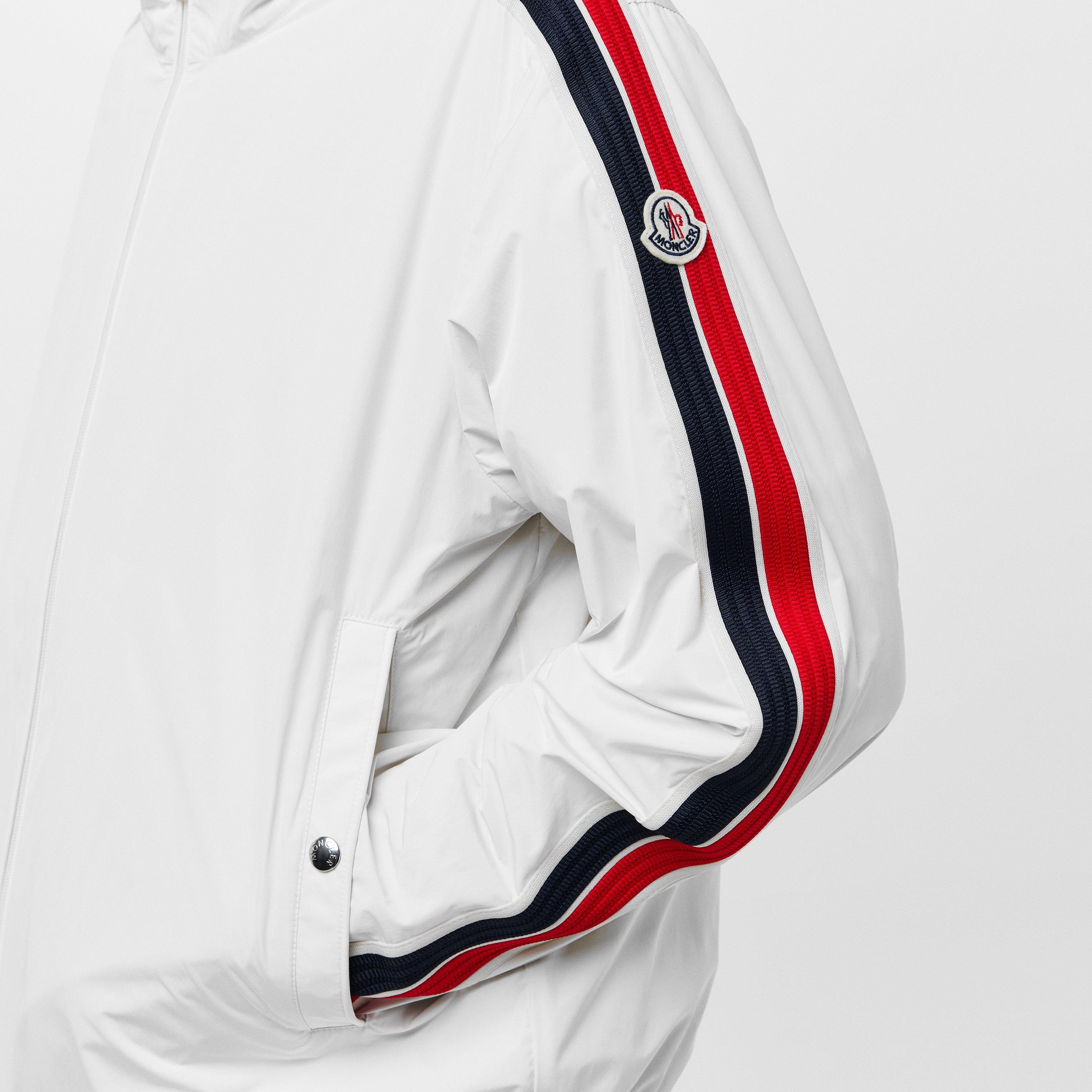 White 035 - Moncler - Men's Olan Hooded Short Sleeve Rain Anorak - 5