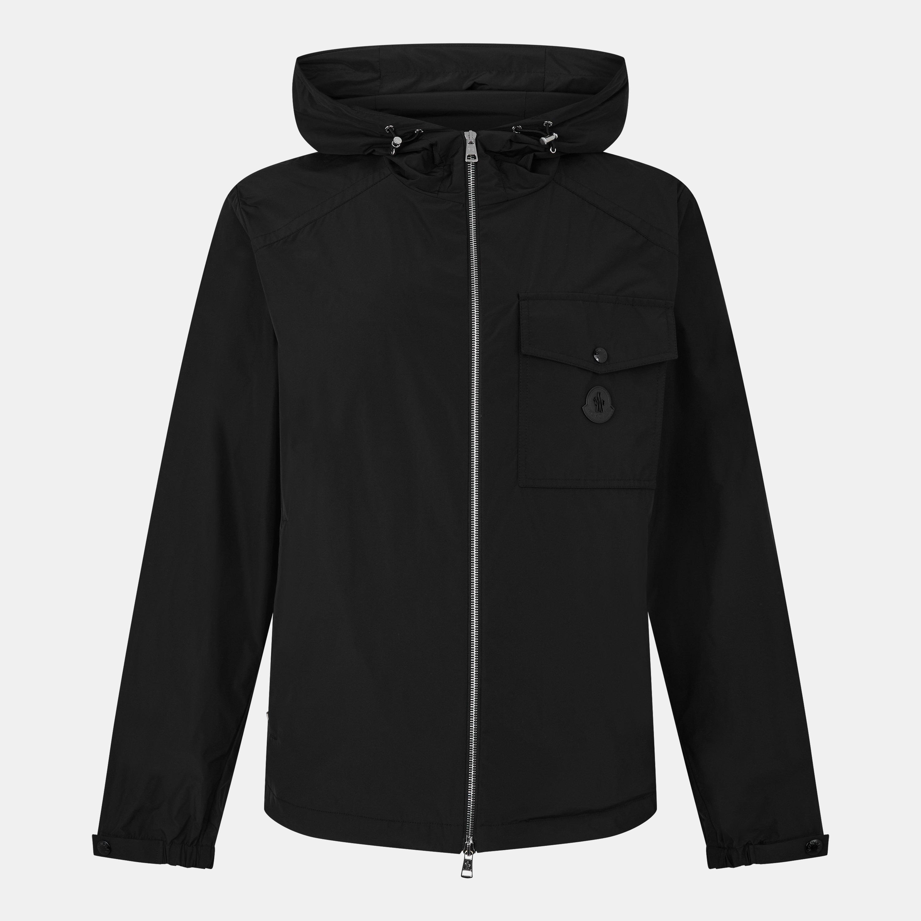 Black 999 - Moncler - Men's  Lightweight Long Sleeve Rain Anorak - 1
