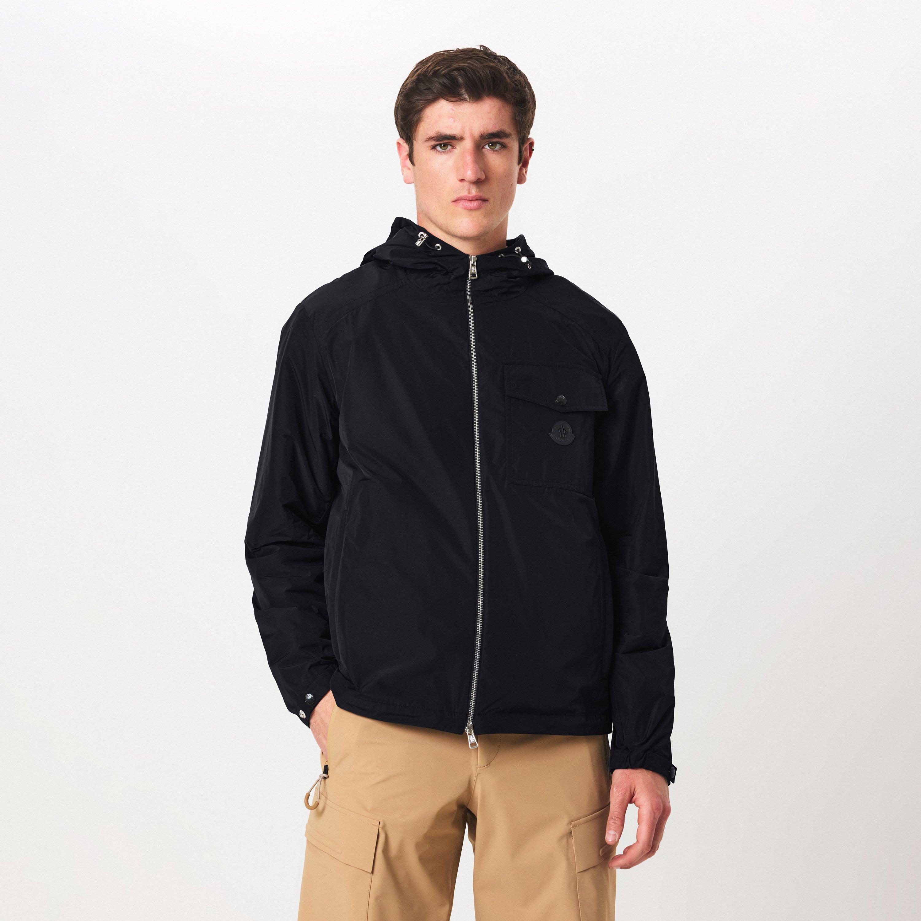 Black 999 - Moncler - Men's  Lightweight Long Sleeve Rain Anorak - 3
