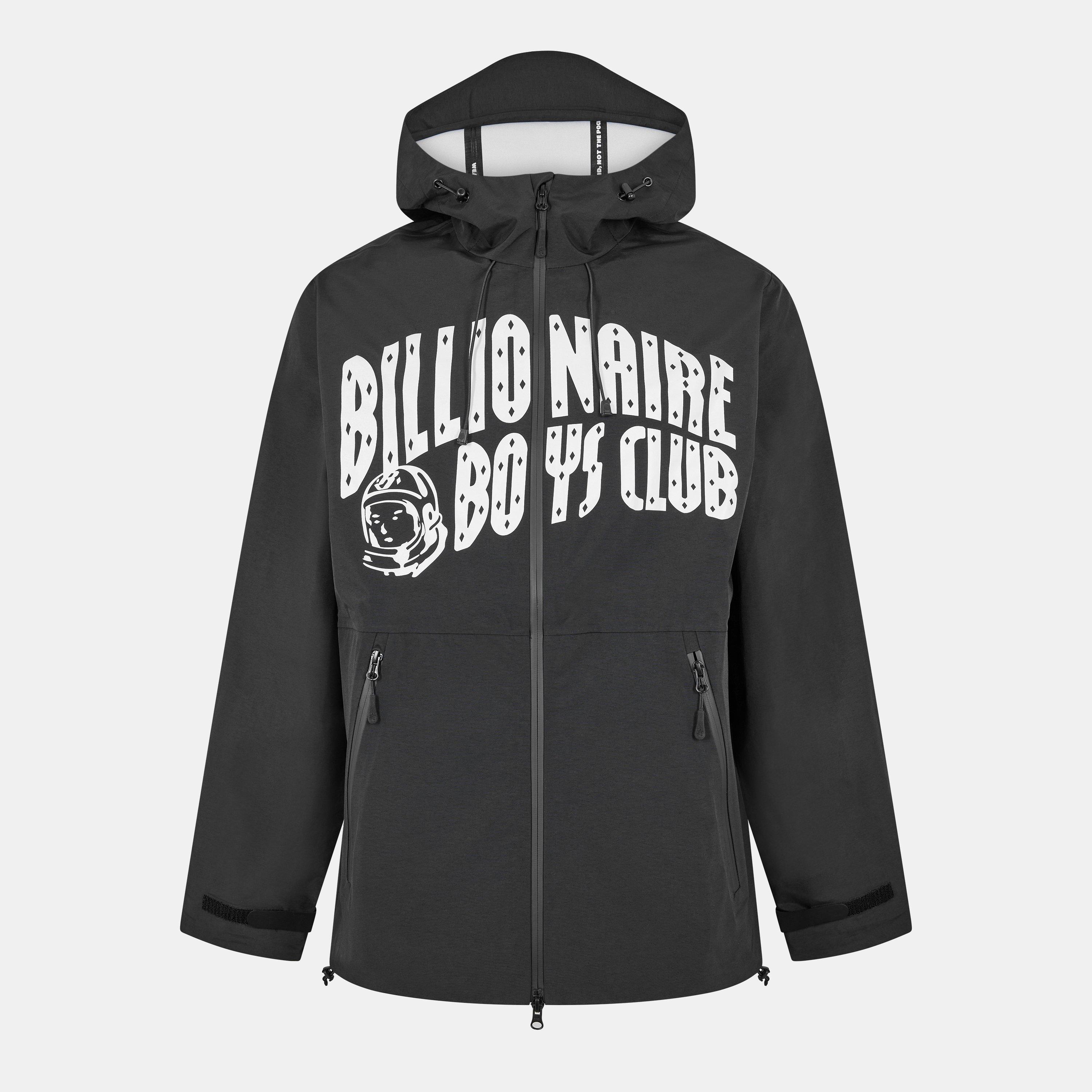 Billionaire Boys Club  Arch Logo Rain Anorak - Black - Medium