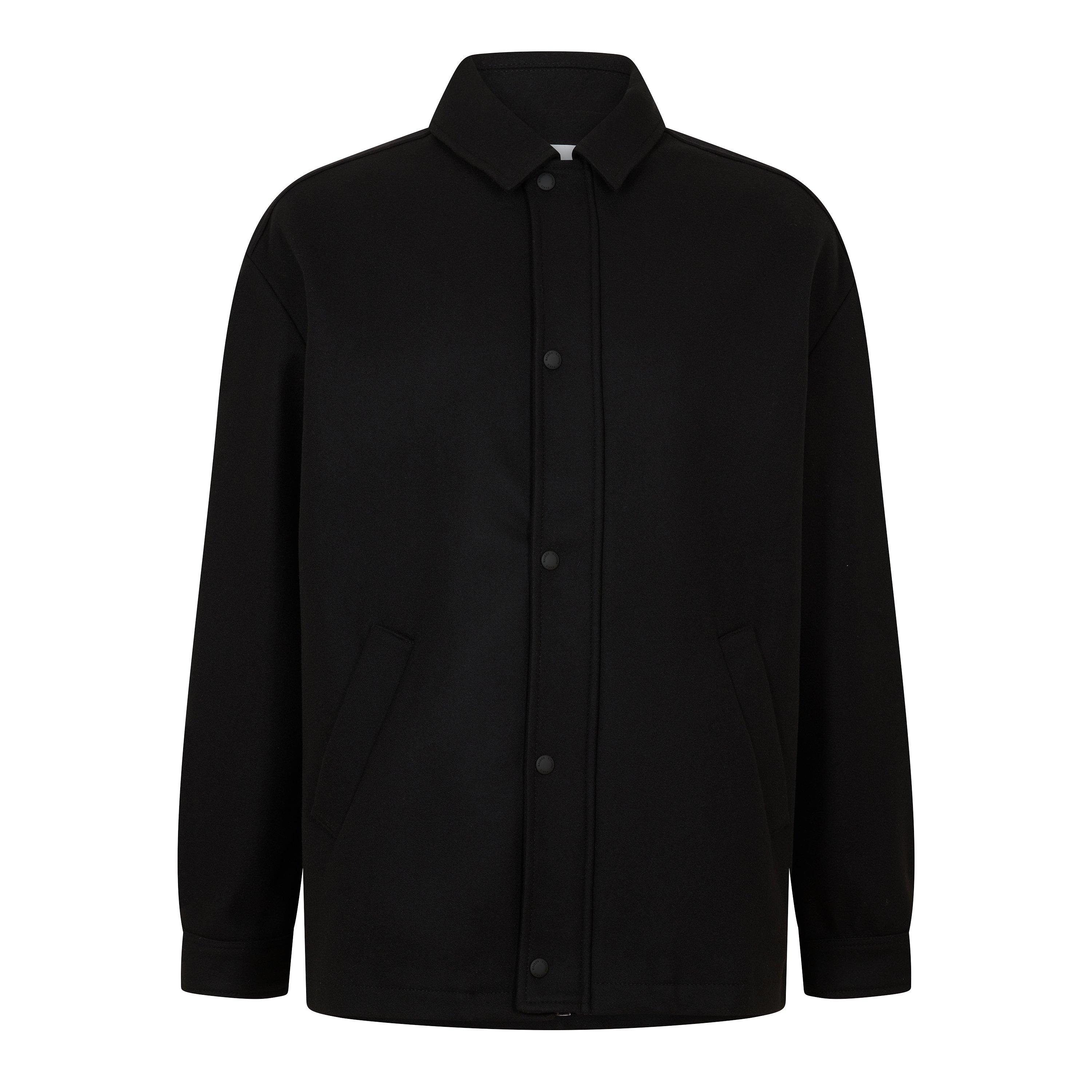 Black - Maison Kitsune - Men's Casual Harrington Jacket - 1