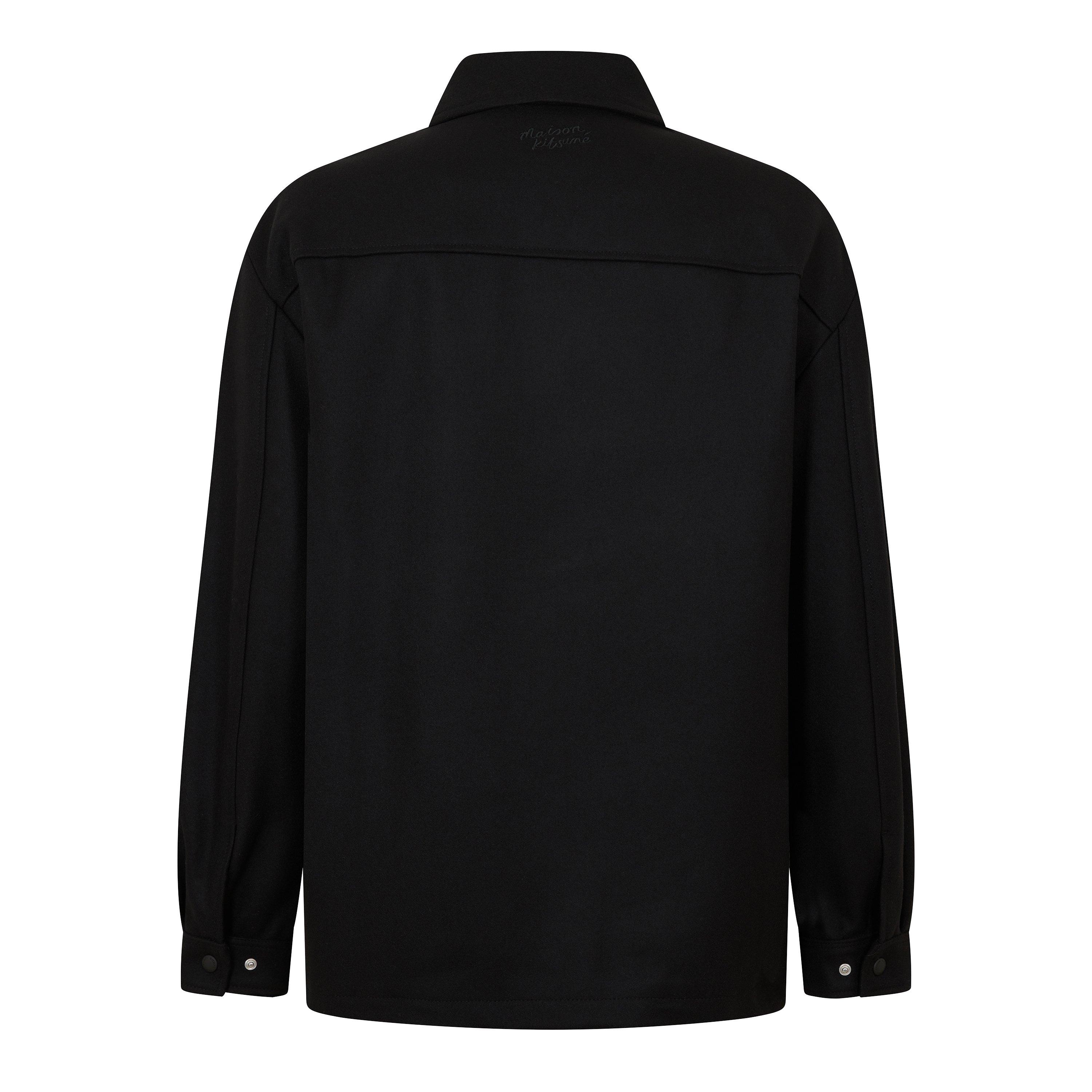 Black - Maison Kitsune - Men's Casual Harrington Jacket - 2