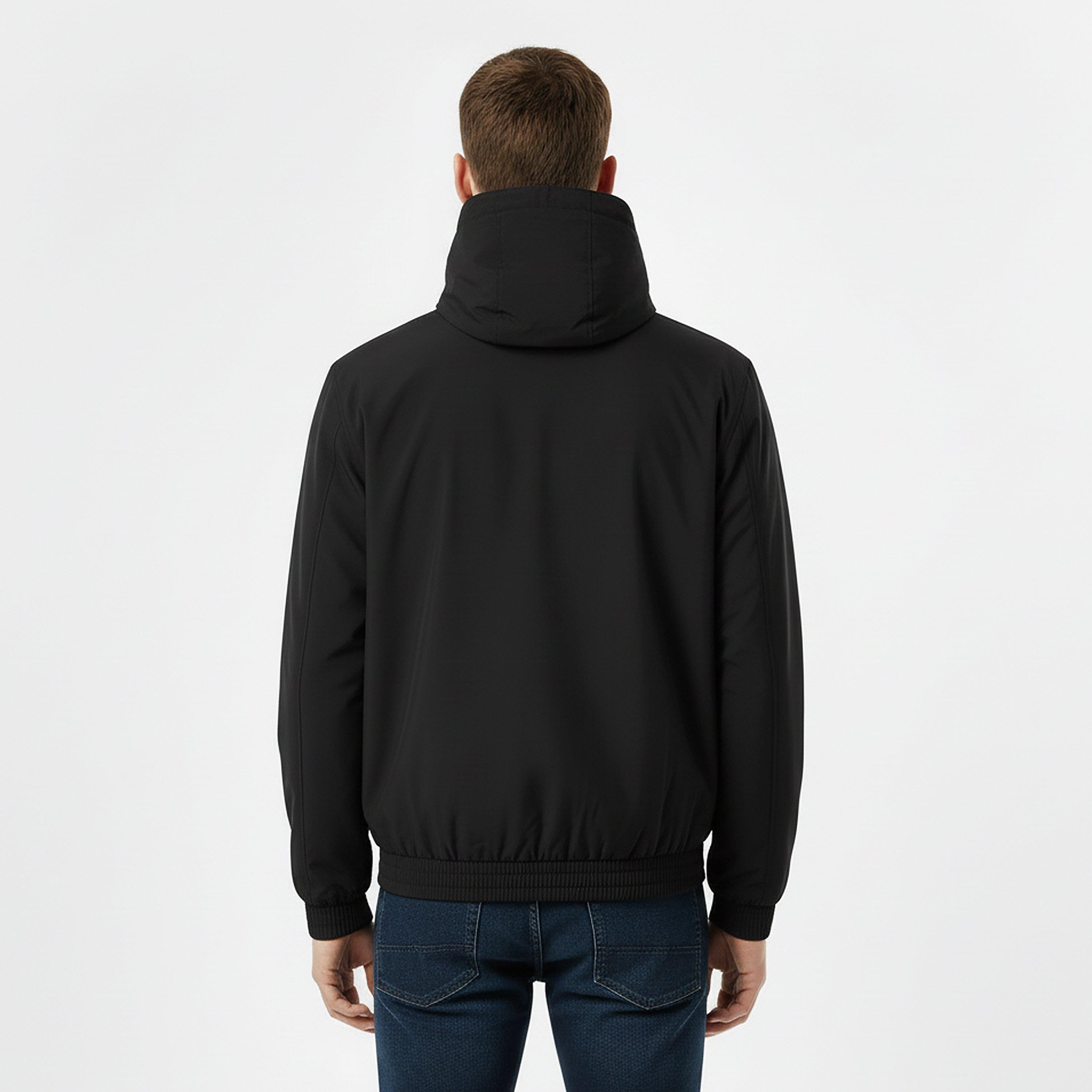 Black - Calvin Klein Jeans - CKJ Ripstop Harn Jkt Sn61 - 4