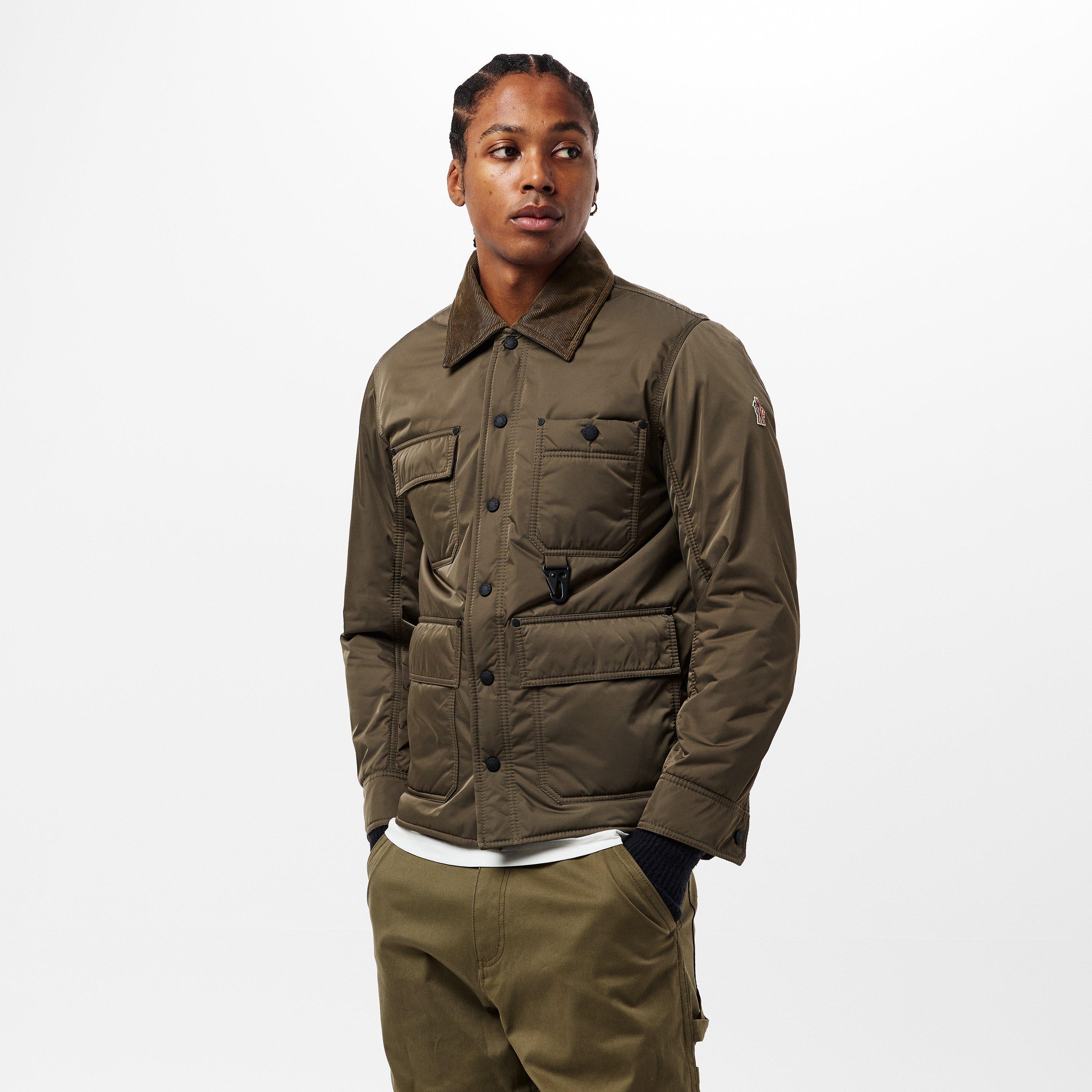 Green 823 - Moncler Grenoble - Men's Lightweight Weather-Resistant Rain Anorak - 3