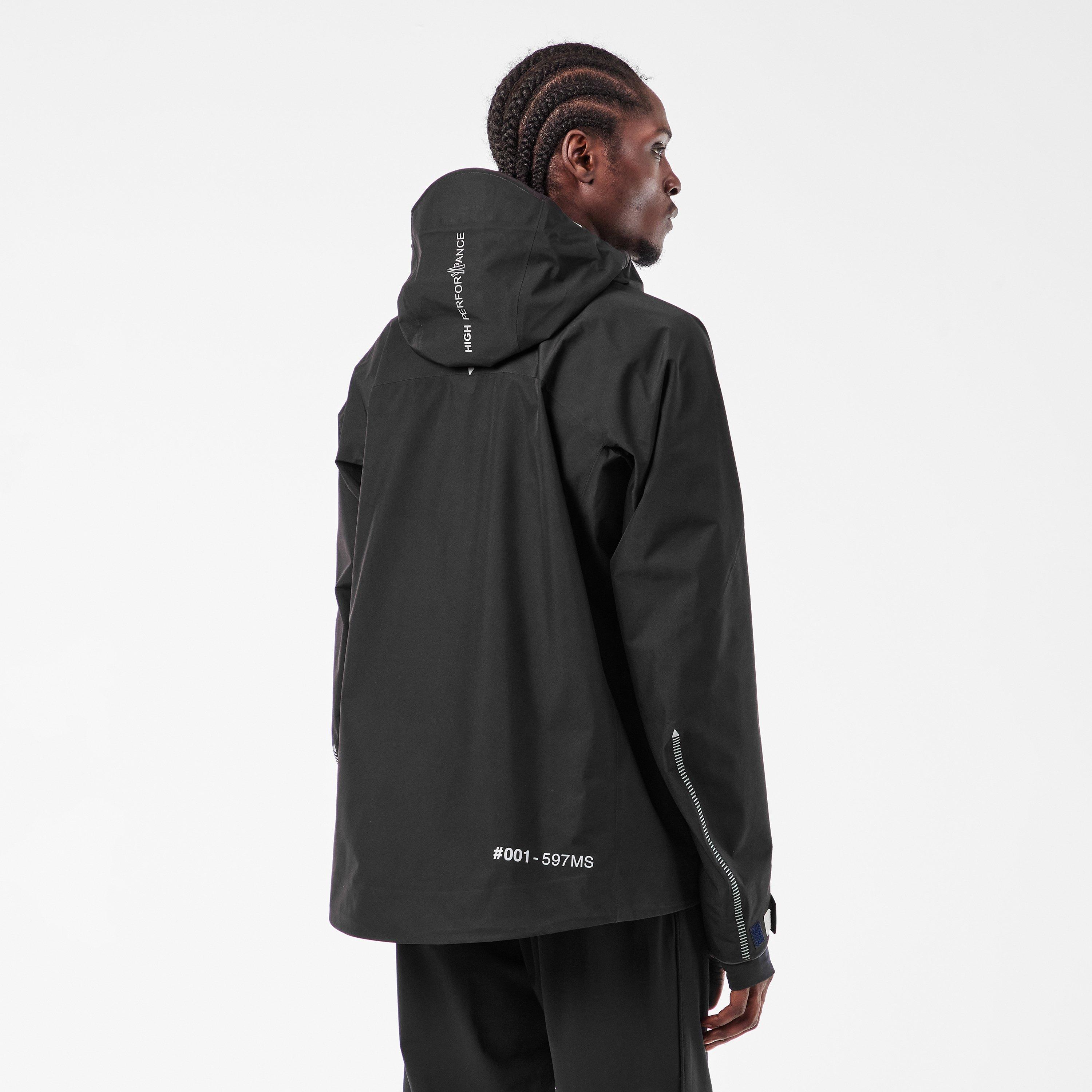 Black 999 - Moncler Grenoble - Men's G Shell Water-Resistant Rain Anorak - 4