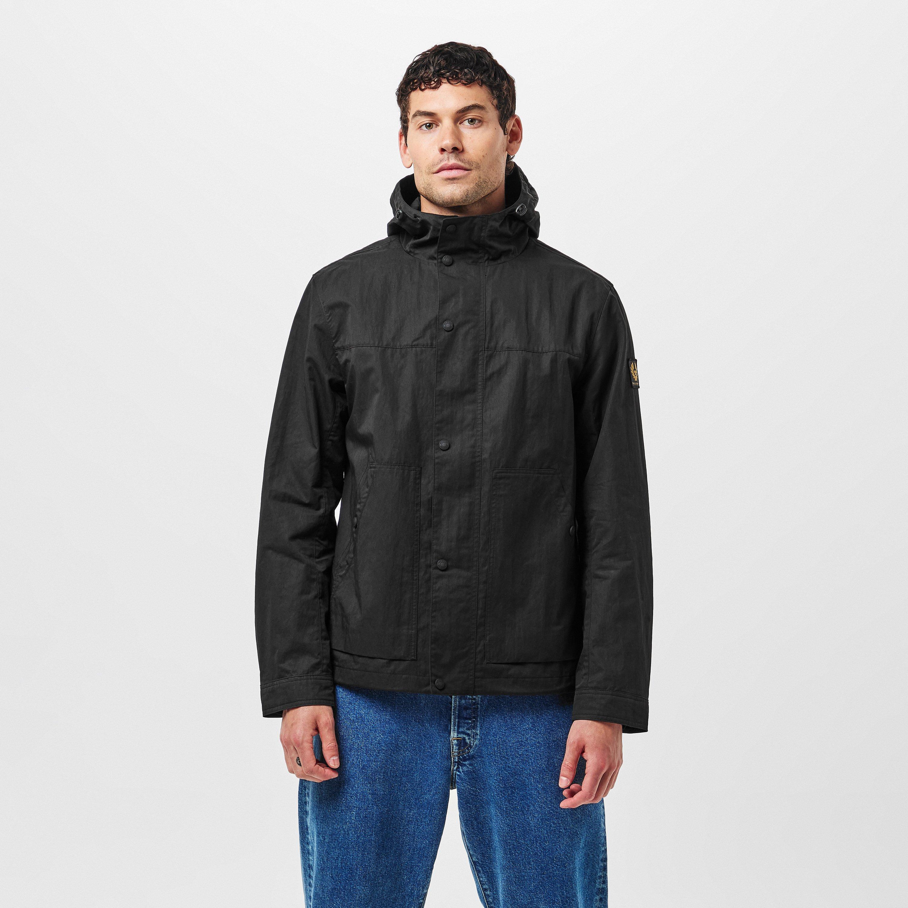 Black - Belstaff - Men's Waterproof Rain Anorak - 3