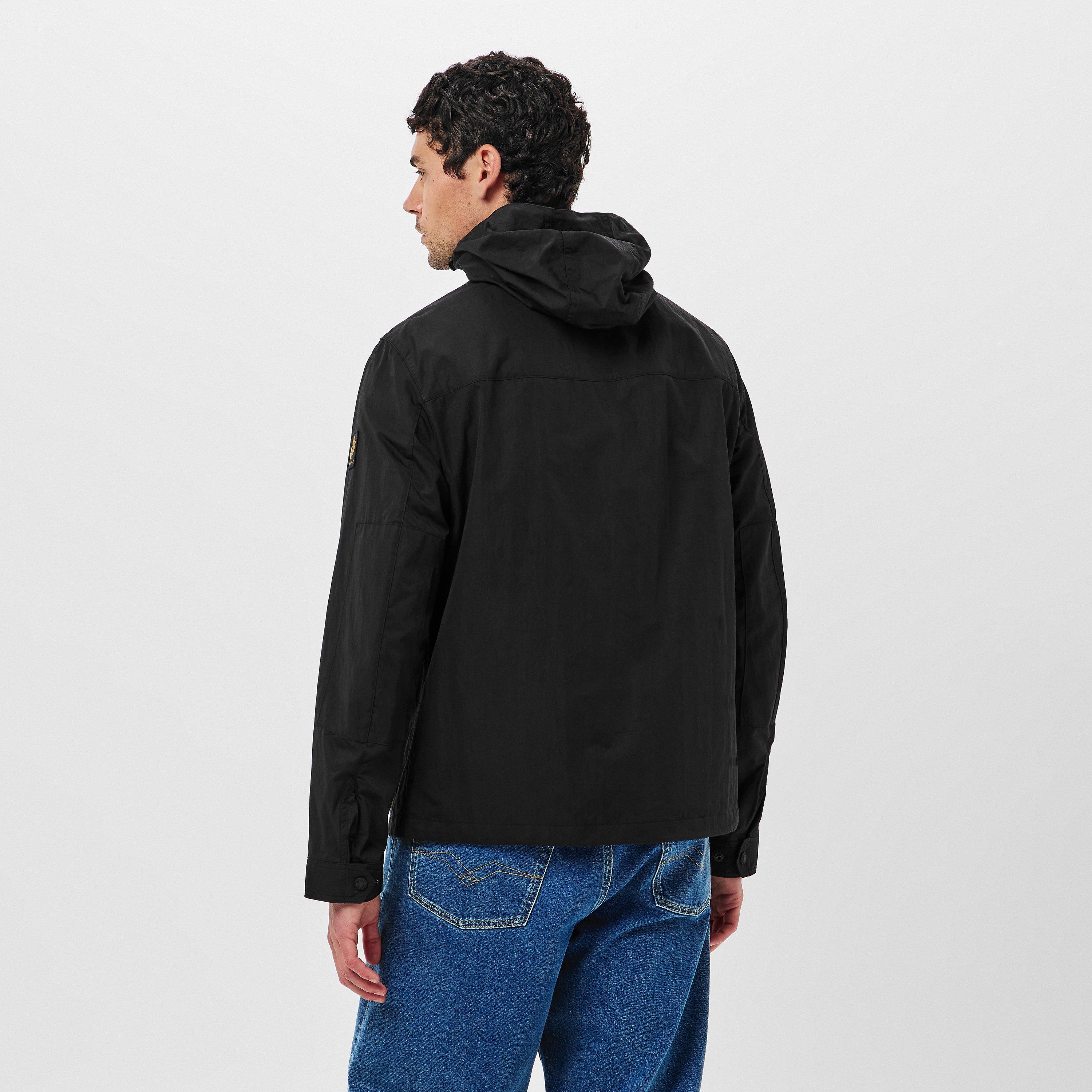 Black - Belstaff - Men's Waterproof Rain Anorak - 4