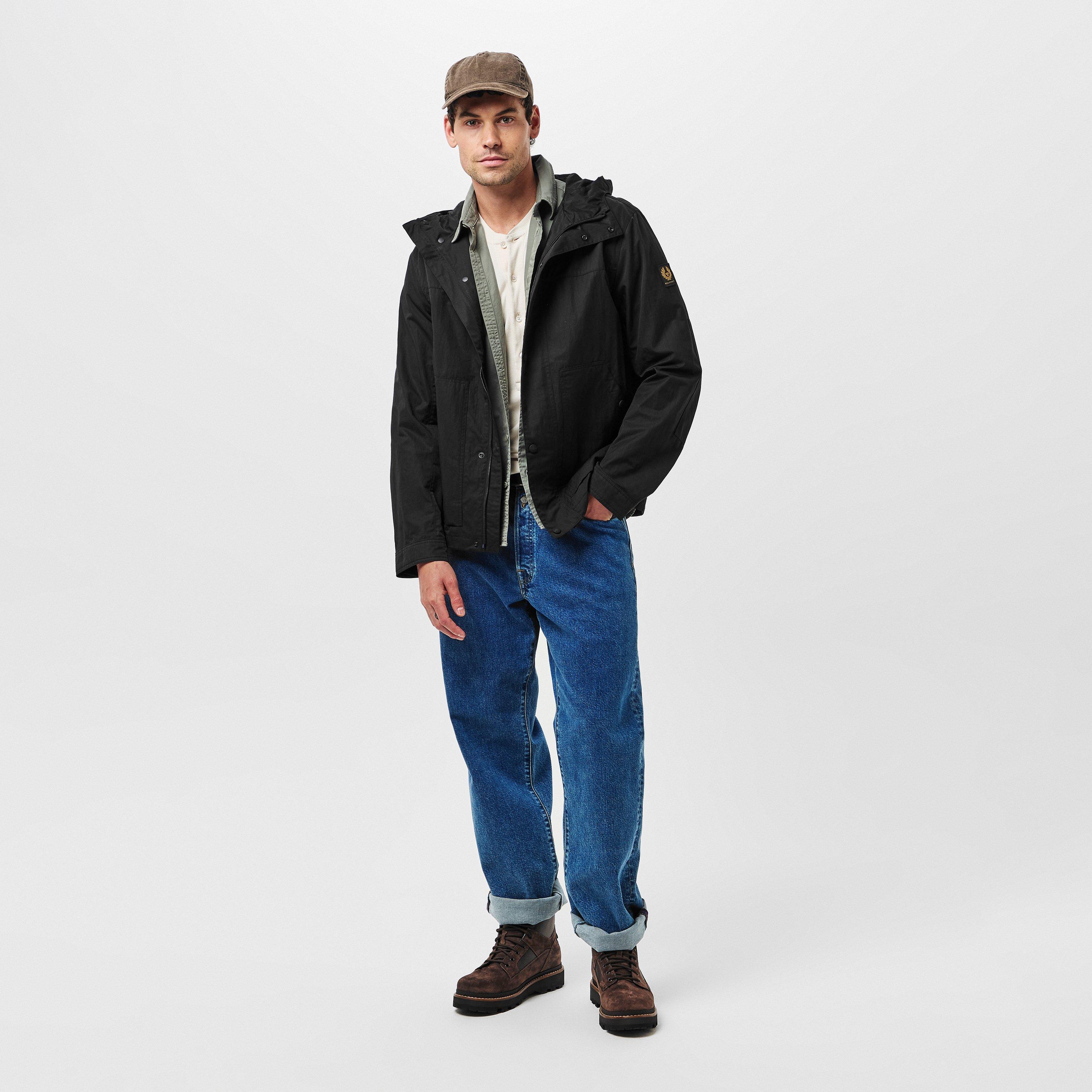 Black - Belstaff - Men's Waterproof Rain Anorak - 6