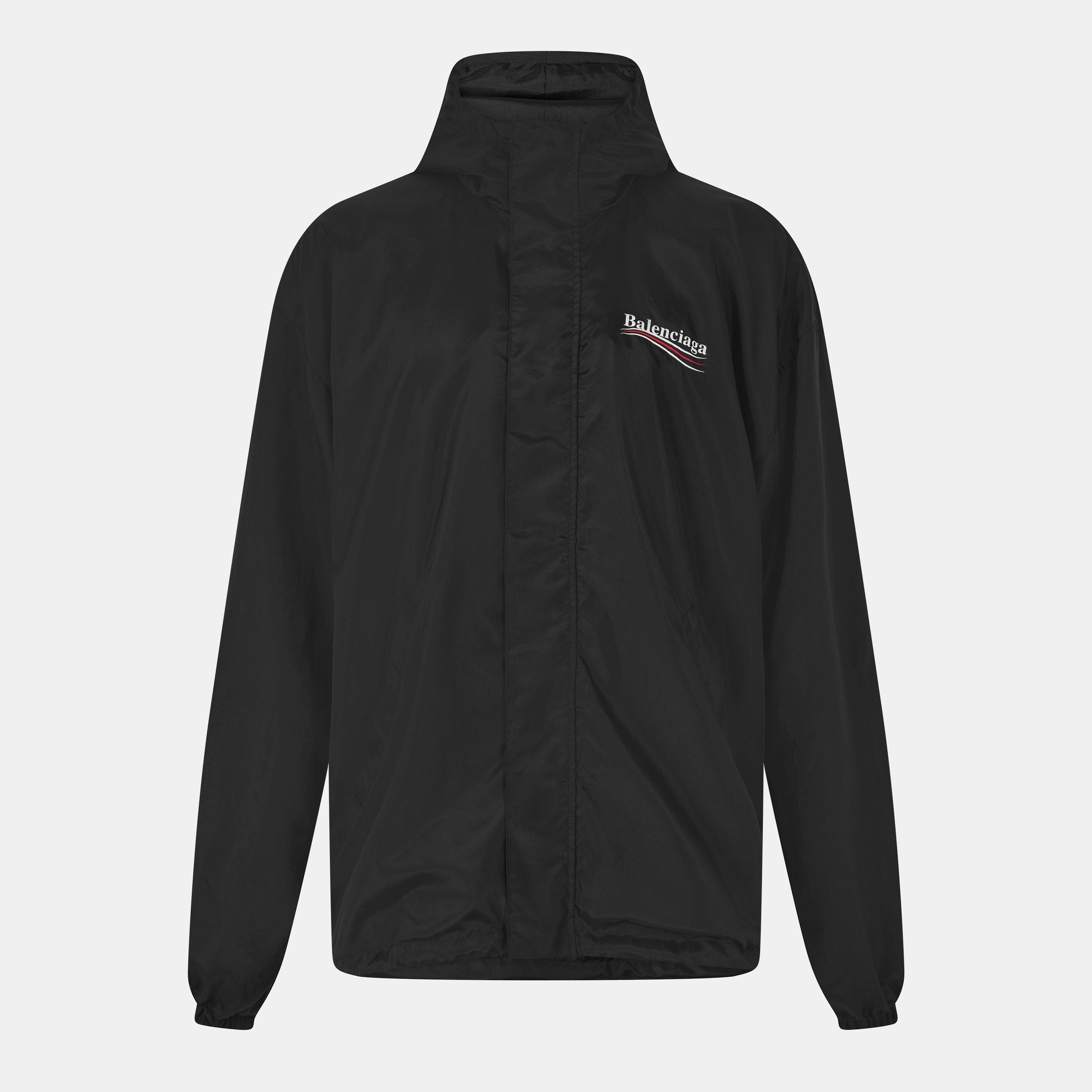 BALENCIAGA バレンシアガ 18SS キャンペーンロゴレインブルゾン 