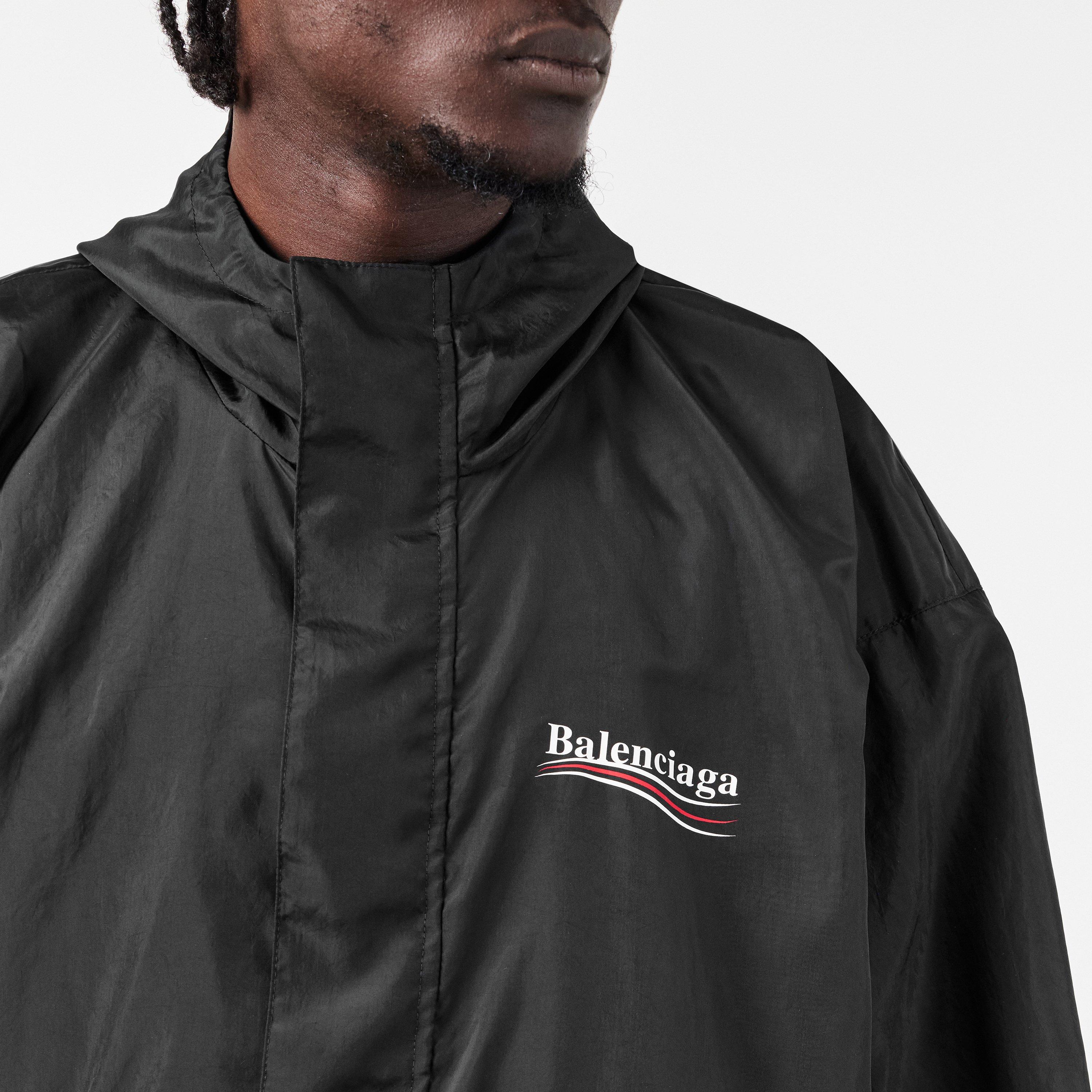 Black - Balenciaga - Men's  Protective Durable Rain Anoraks - 5