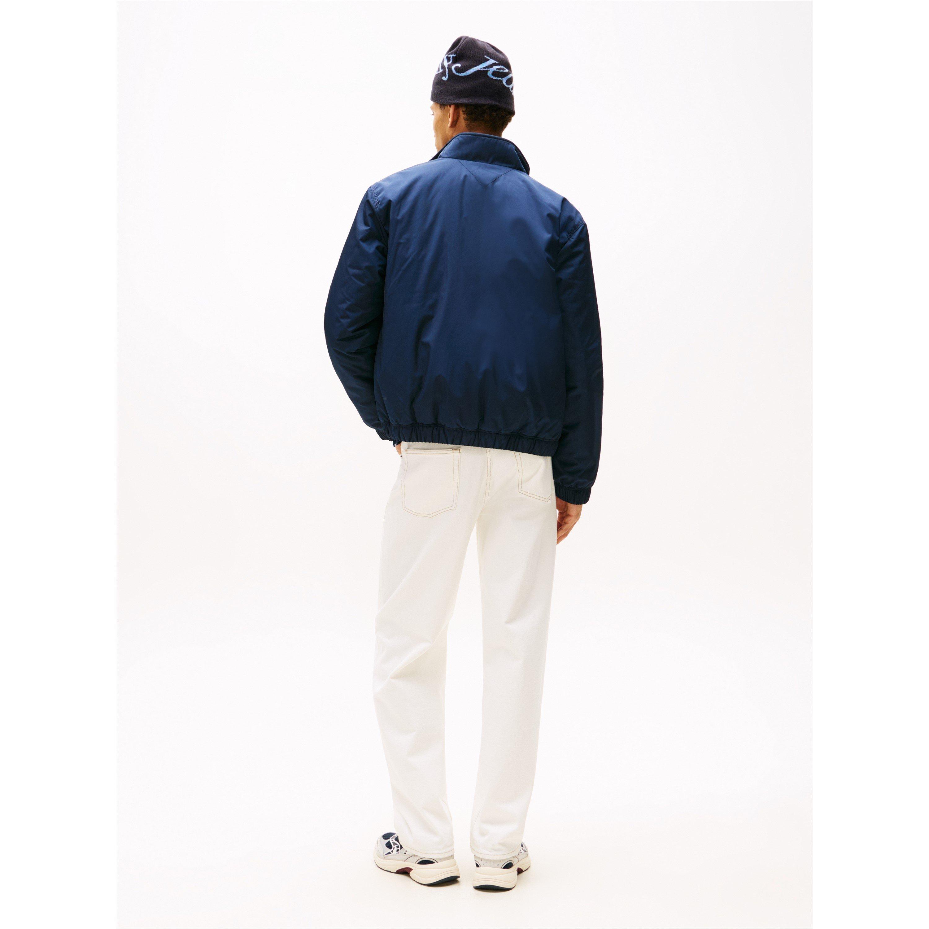 Dunkle Nacht Marineblau - Tommy Jeans - Men's Padded Harrington Jacket - 3