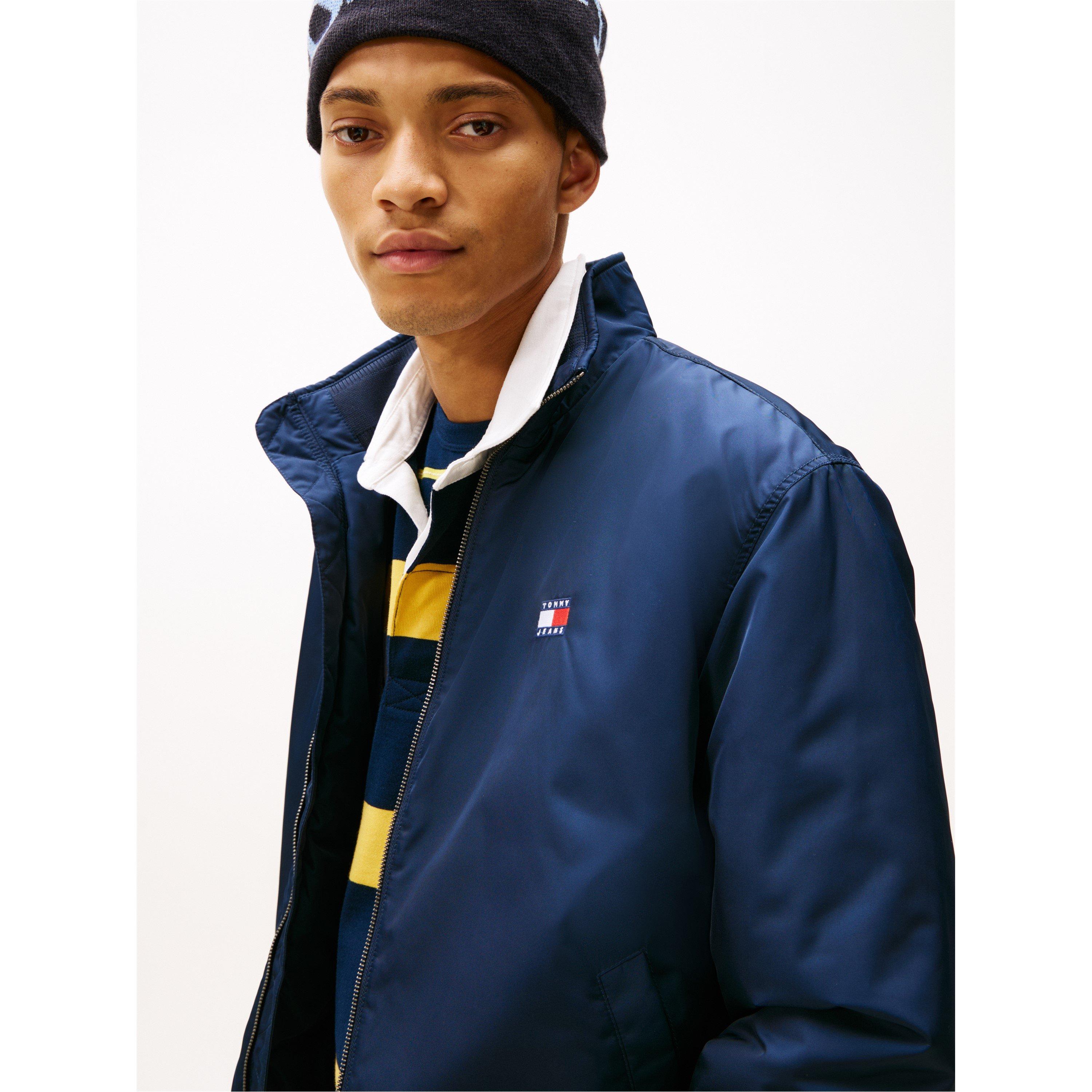 Dunkle Nacht Marineblau - Tommy Jeans - Men's Padded Harrington Jacket - 5