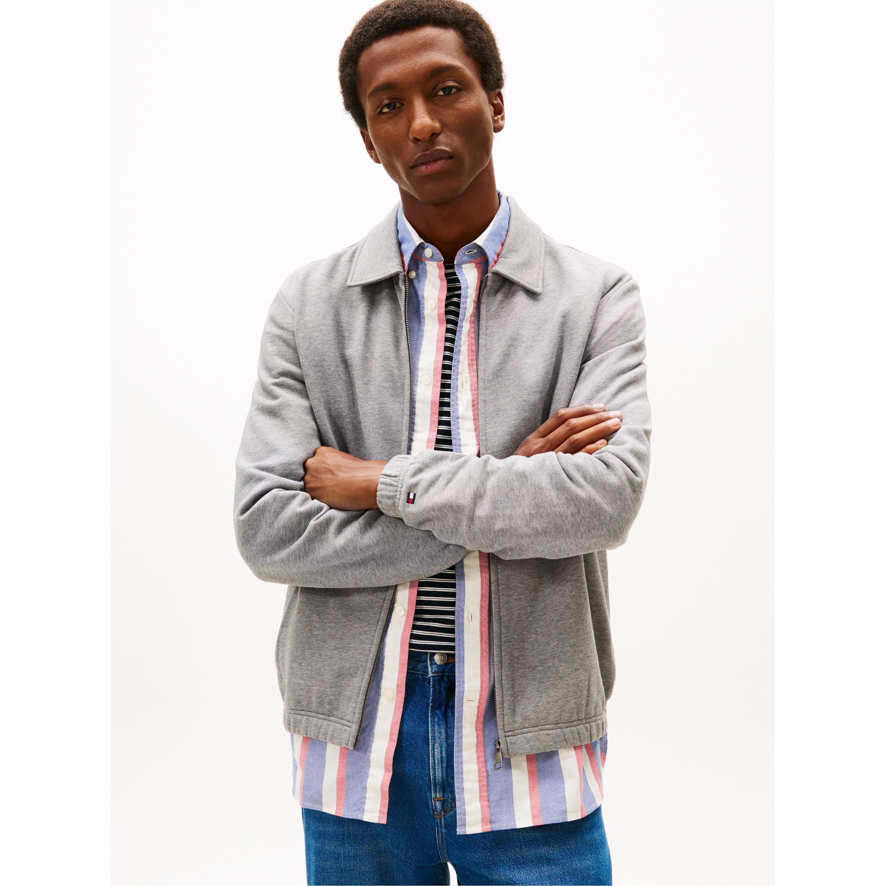 Grey Heather - Tommy Hilfiger - Men's Terry Ivy Harrington Jacket - 2