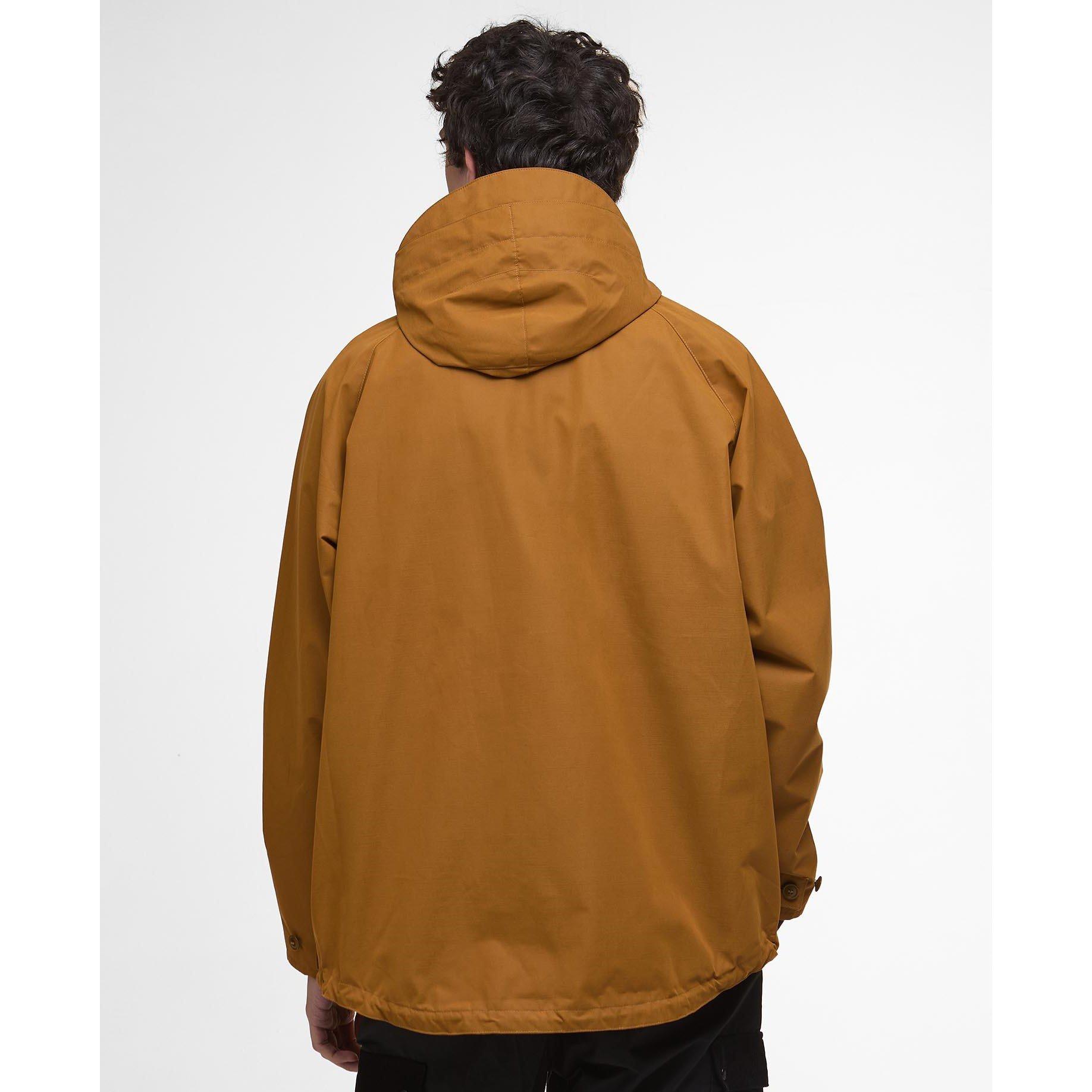 Bronze SN52 - Barbour - Men's Re-Engineered Wading Spey Showerproof Detachable Hood Long Sleeve Rain Anorak - 3