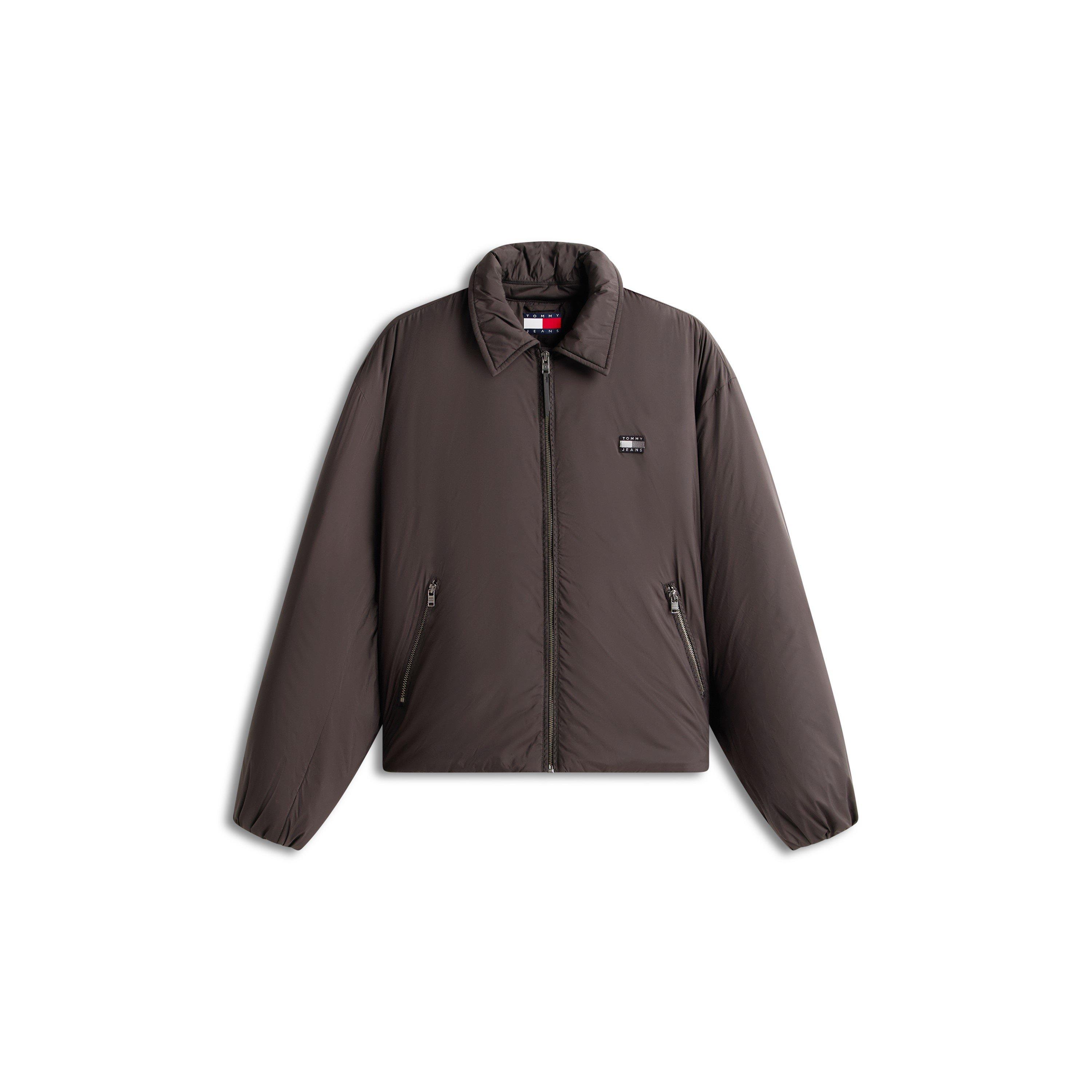 Tommy Jeans Men's Padded Collar Harrington Jacket - Black - L