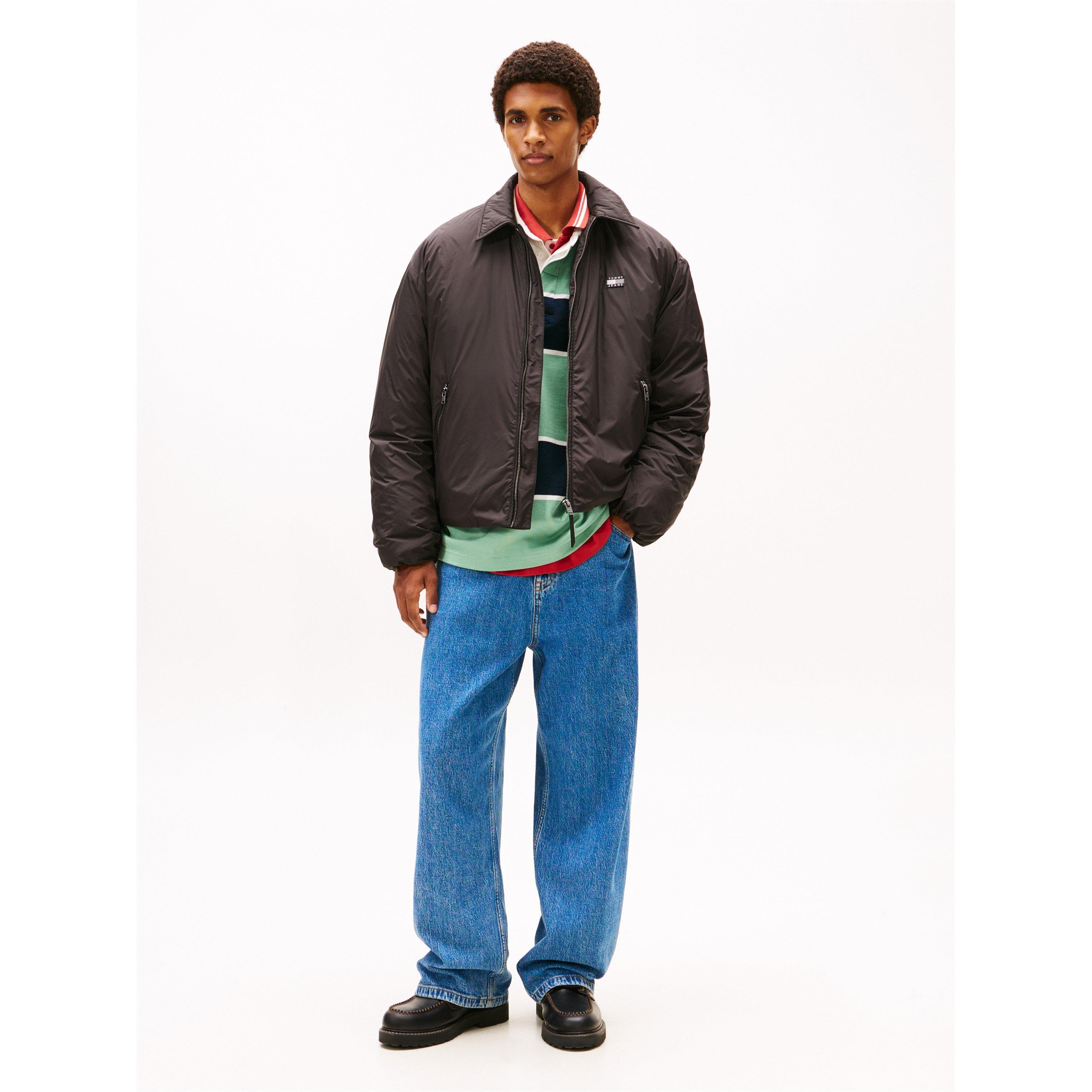 Black - Tommy Jeans - TJ Padded Collr Jckt Sn61 - 5