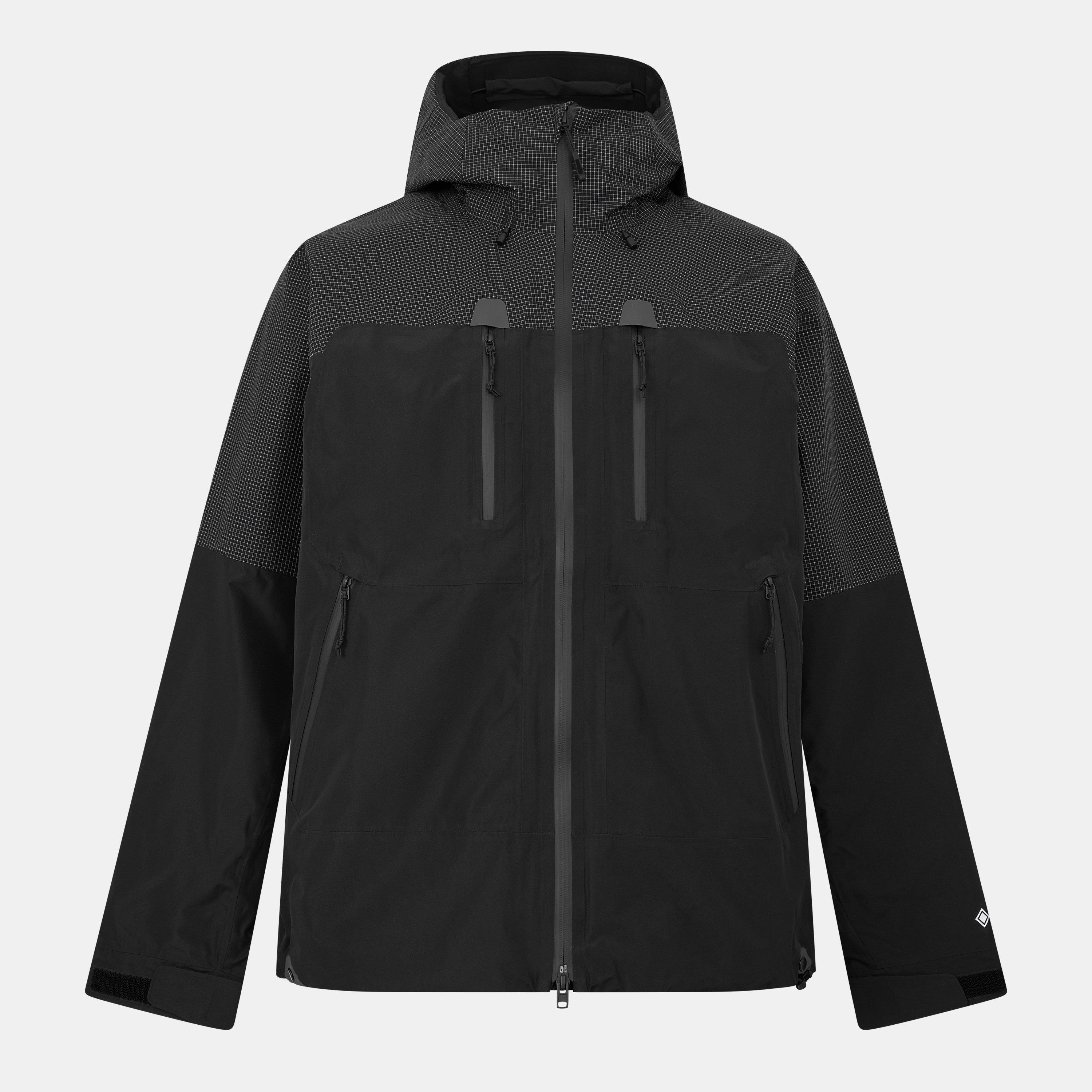TNF Black - The North Face - Men's Hike Devils Thumb Insulated Gore-Tex Rain Anorak - 1