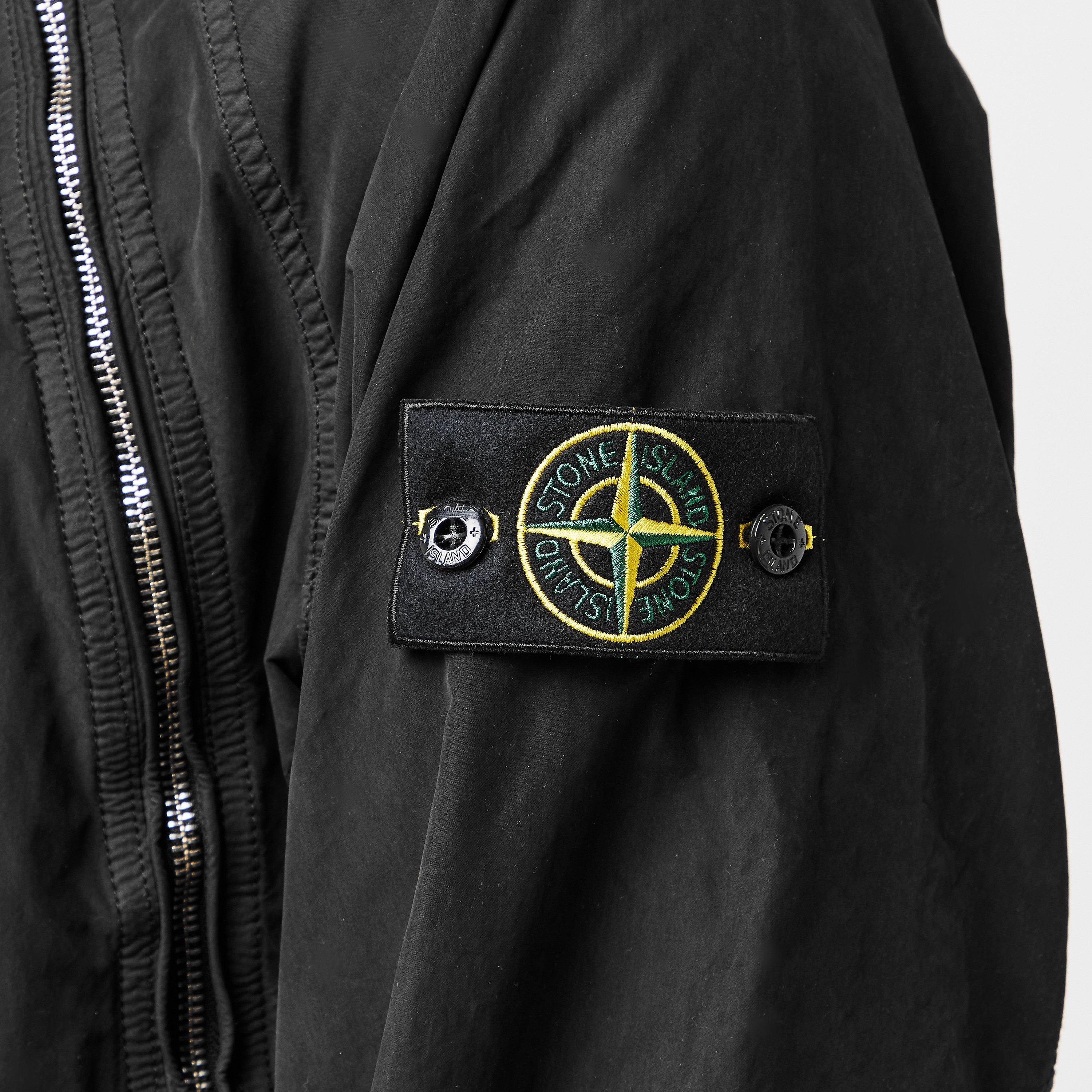 Nero V0029 - Stone Island - Men's Waterproof Rain Anorak - 5