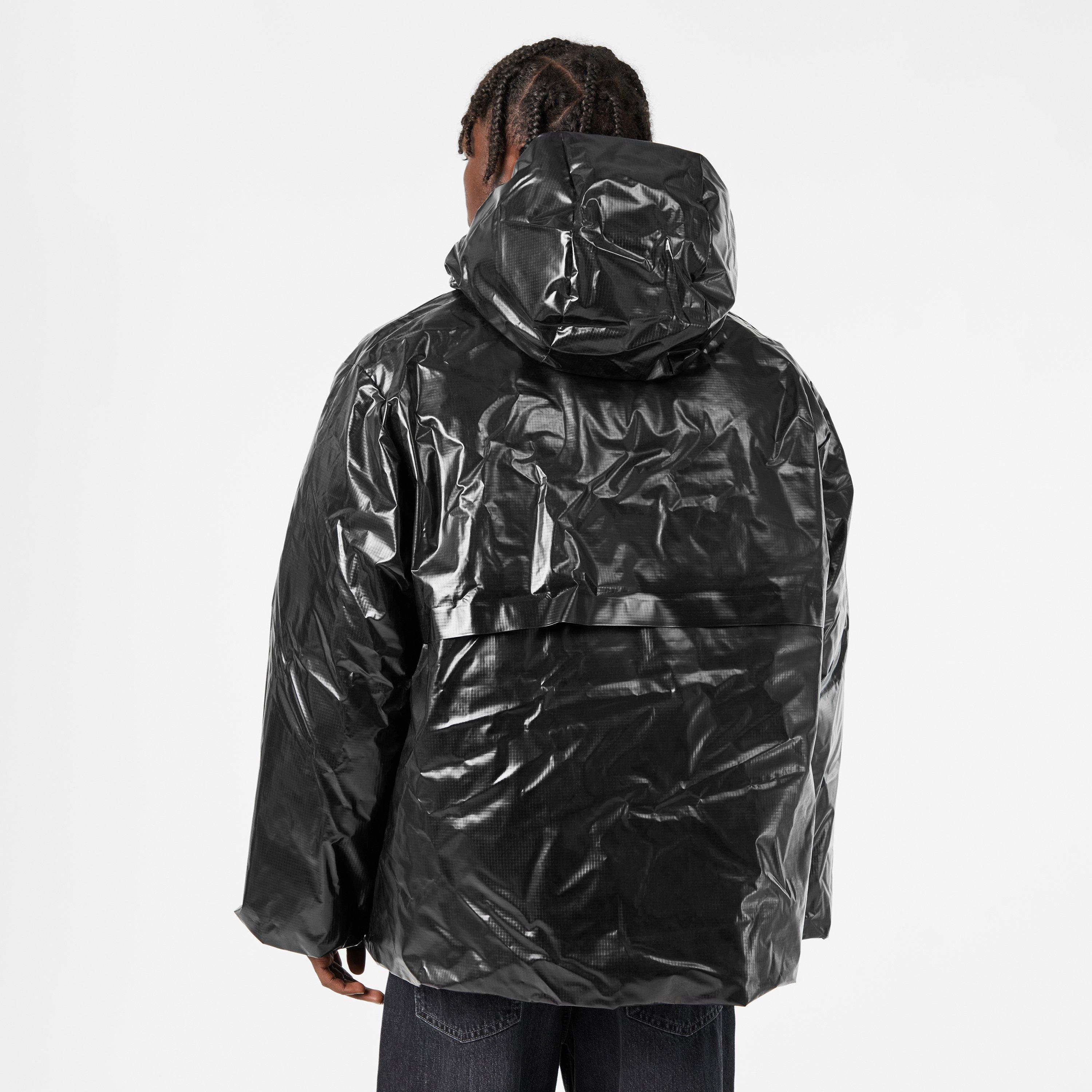 Black 01 - Rains - Men's Sibu Vision Waterproof Insulated Rain Anorak - 4