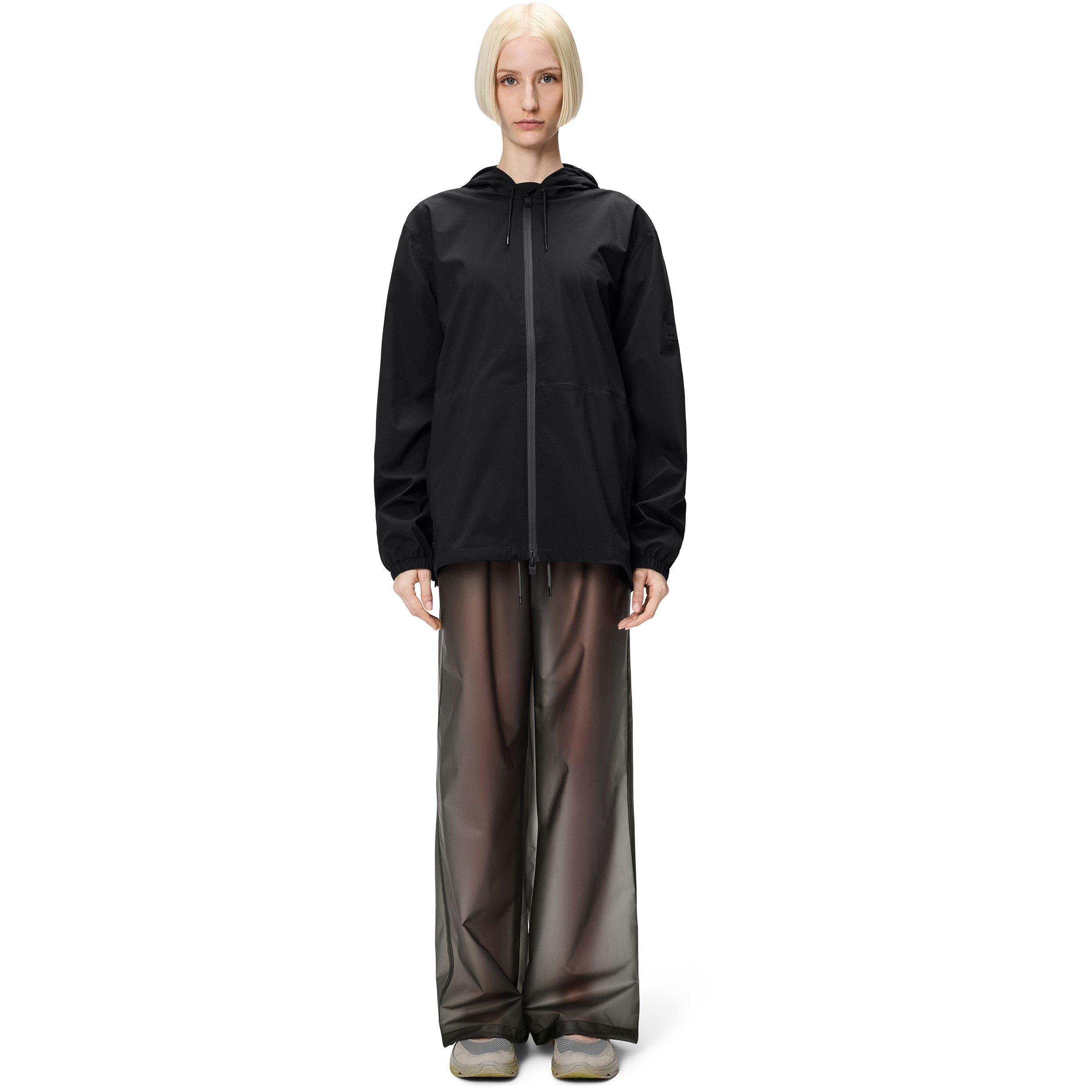Black 01 - Rains - Suva Hardshell Pocket Waterproof Jacket - 4