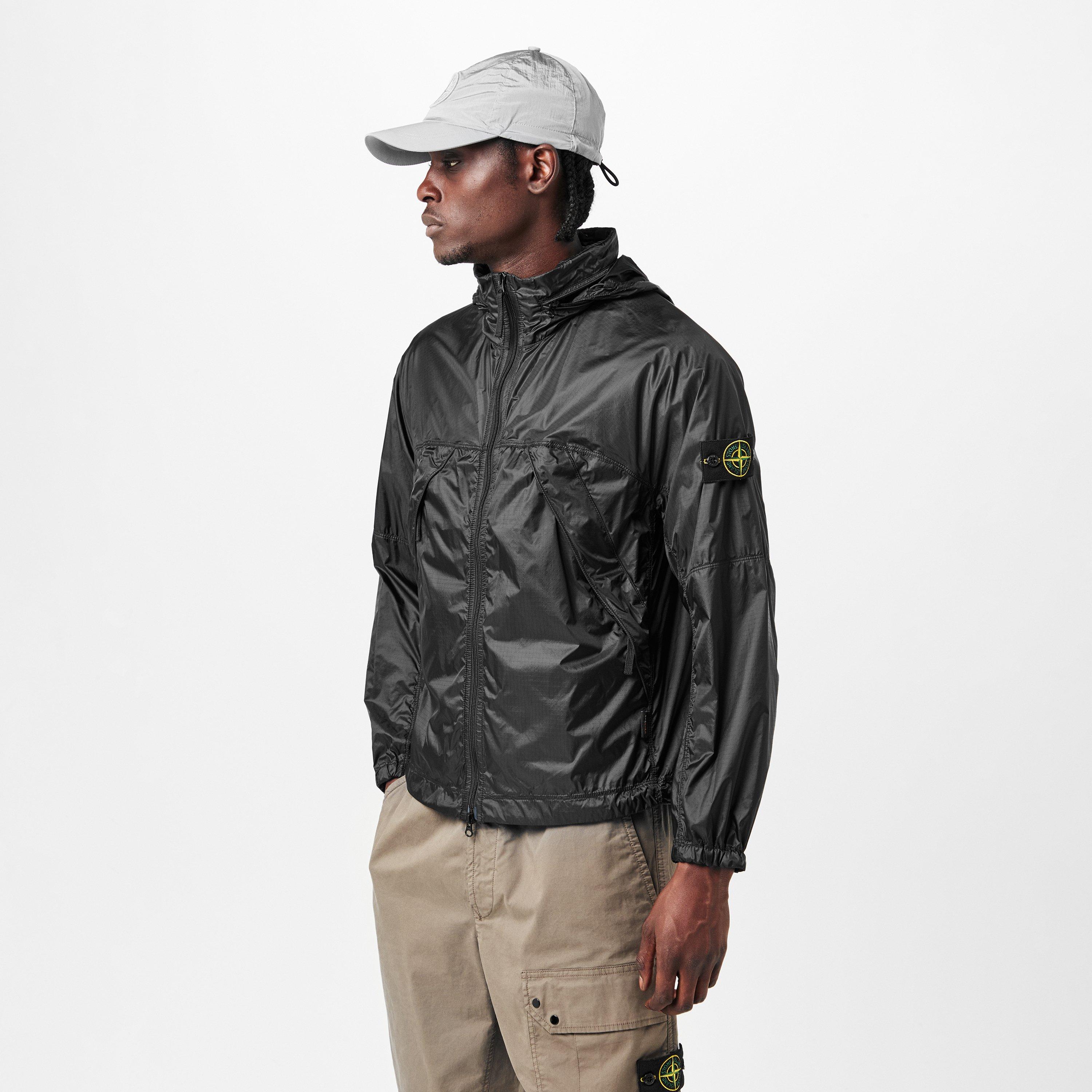 Piombo V0062 - Stone Island - Men's Water Resistant Rain Anorak - 3