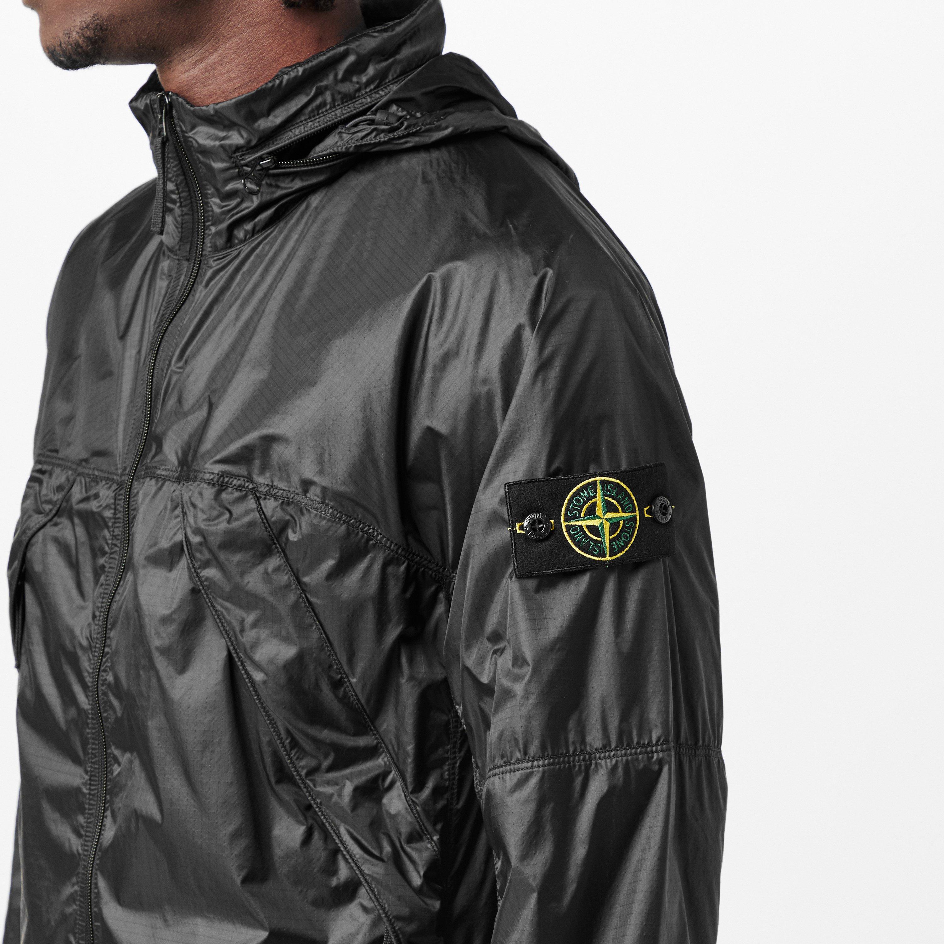Piombo V0062 - Stone Island - Men's Water Resistant Rain Anorak - 5