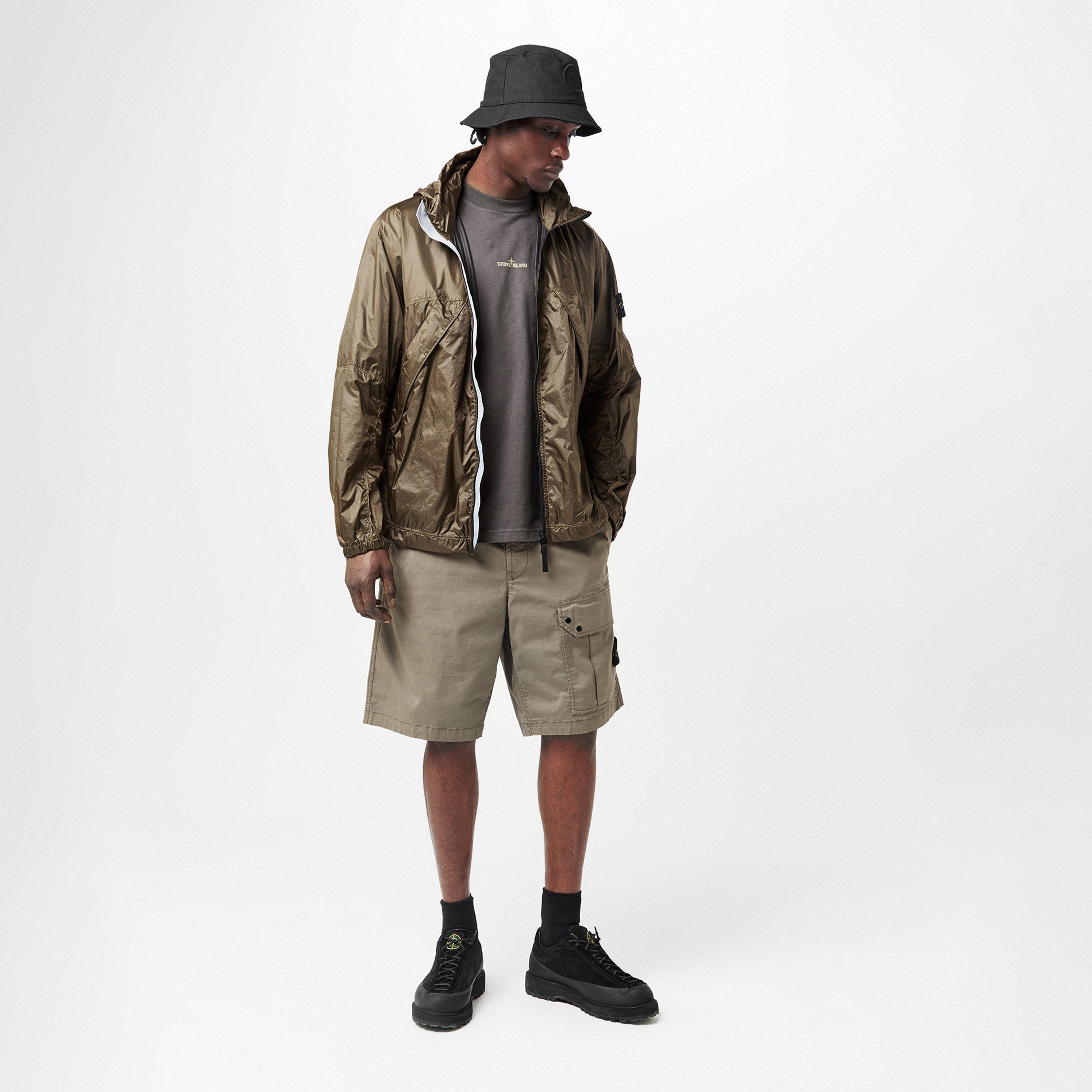 Verde Mil V0054 - Stone Island - Men's Water-Resistant Rain Anoraks - 6